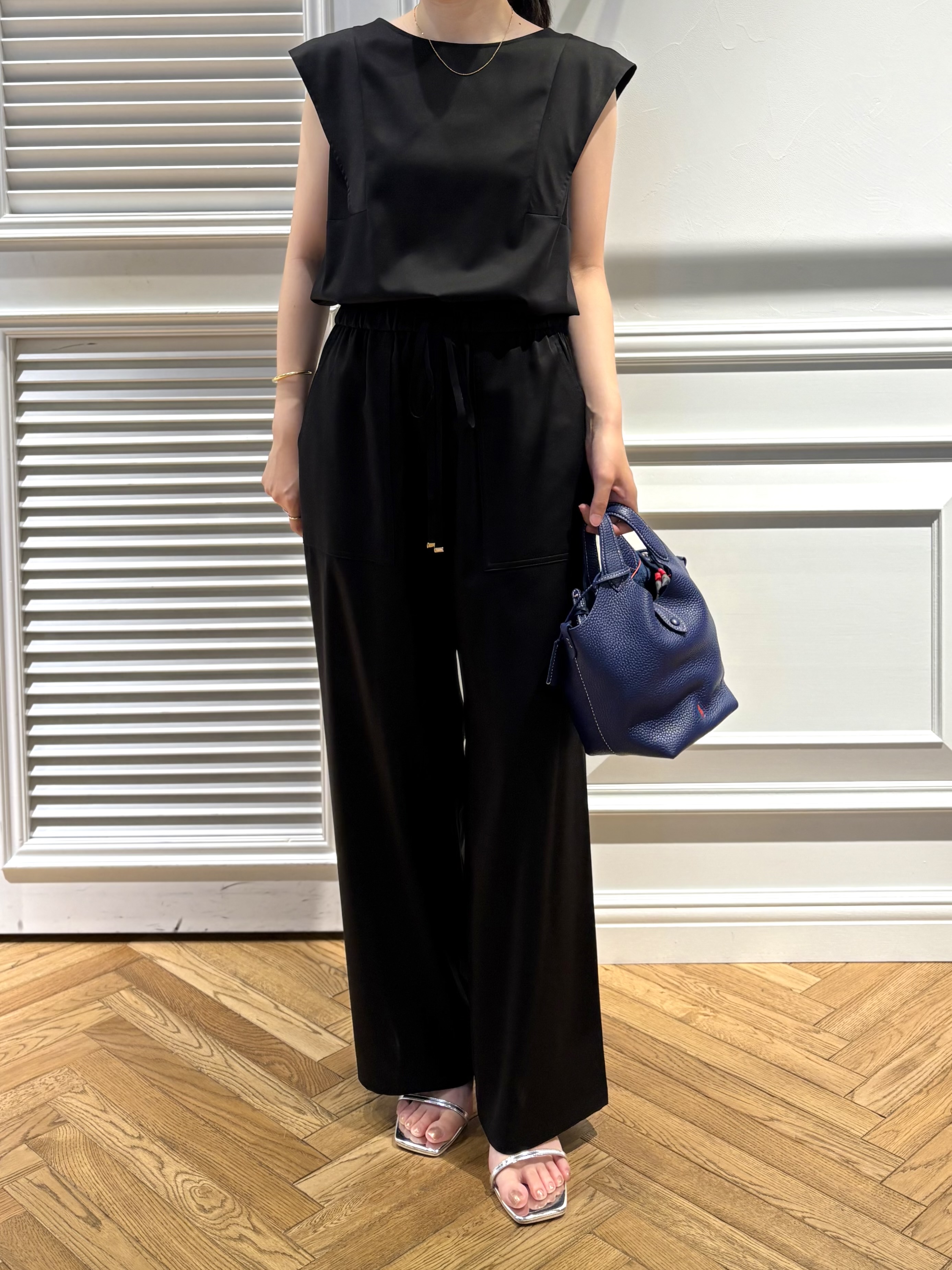 cocoさんの「DRESSTERIOR｜【ウォッシャブル】フレンチスリーブ コンビネゾン」を使ったコーディネート