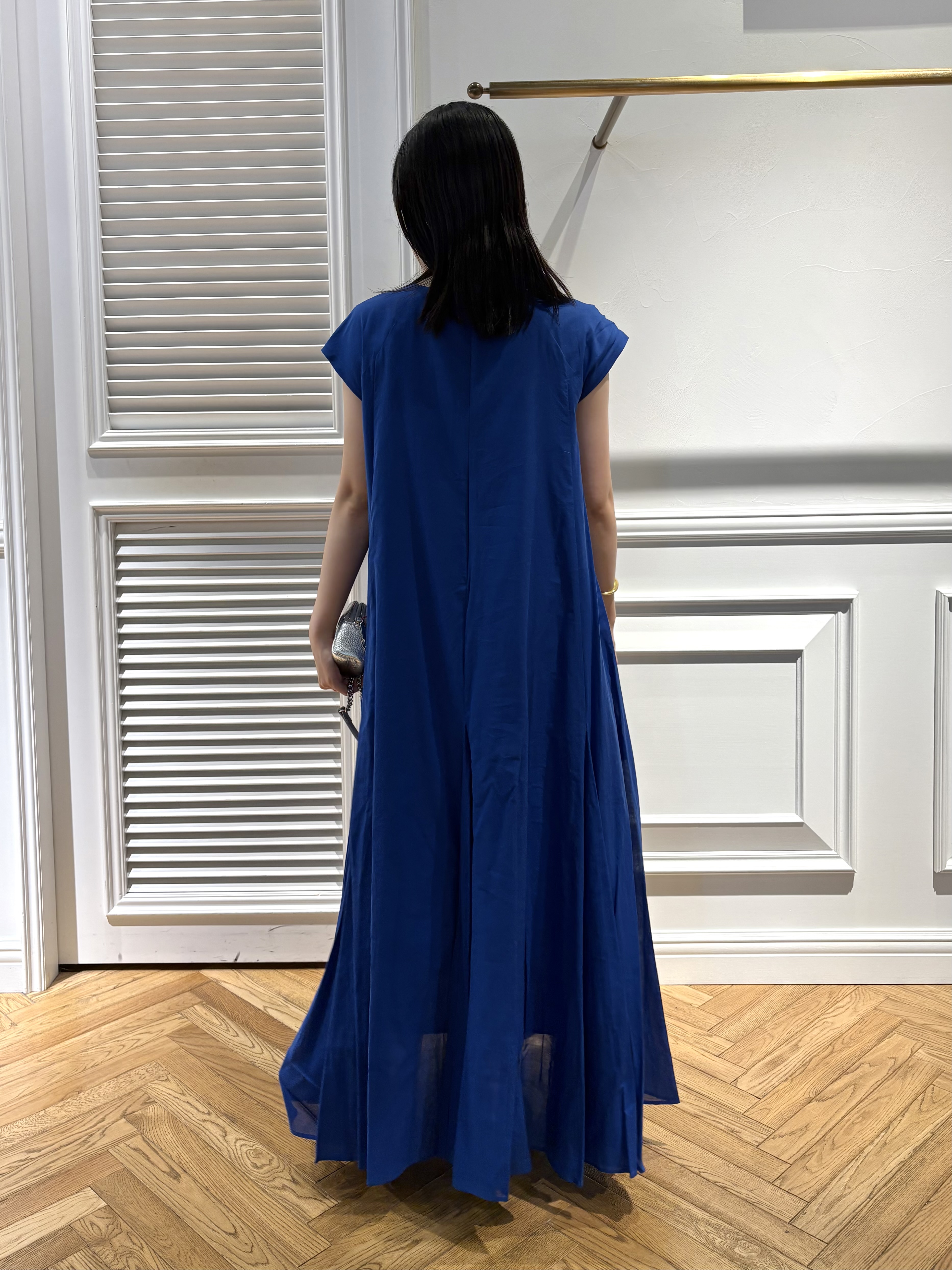 cocoさんの「DRESSTERIOR｜【きれいめ/ウォッシャブル】コットンローンフレンチスリーブワンピ」を使ったコーディネート
