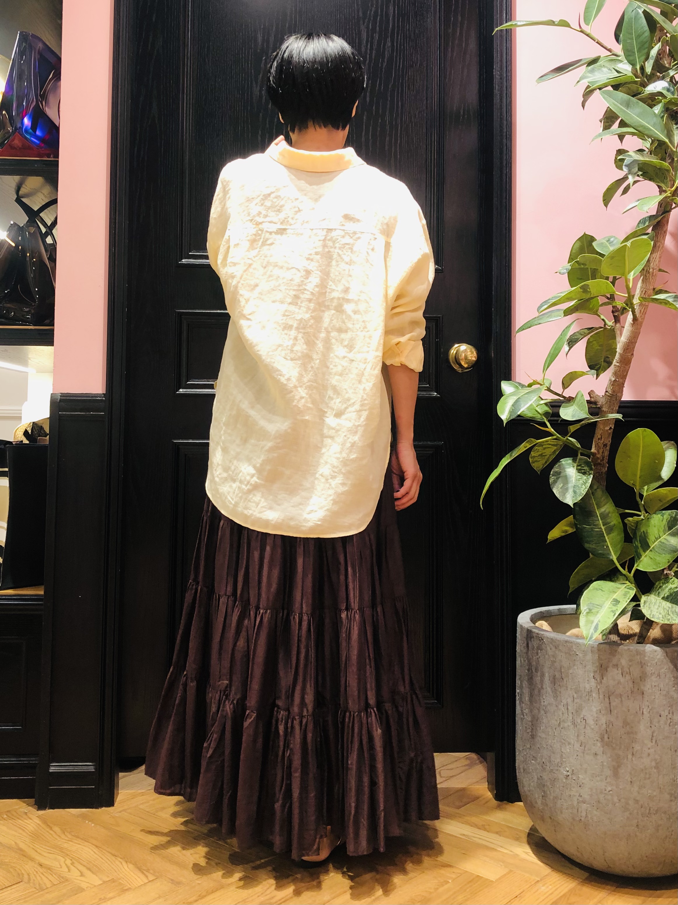 OGATAさんの「DRESSTERIOR｜【人気定番/ウォッシャブル】ガーメントダイラミーシャツ」を使ったコーディネート