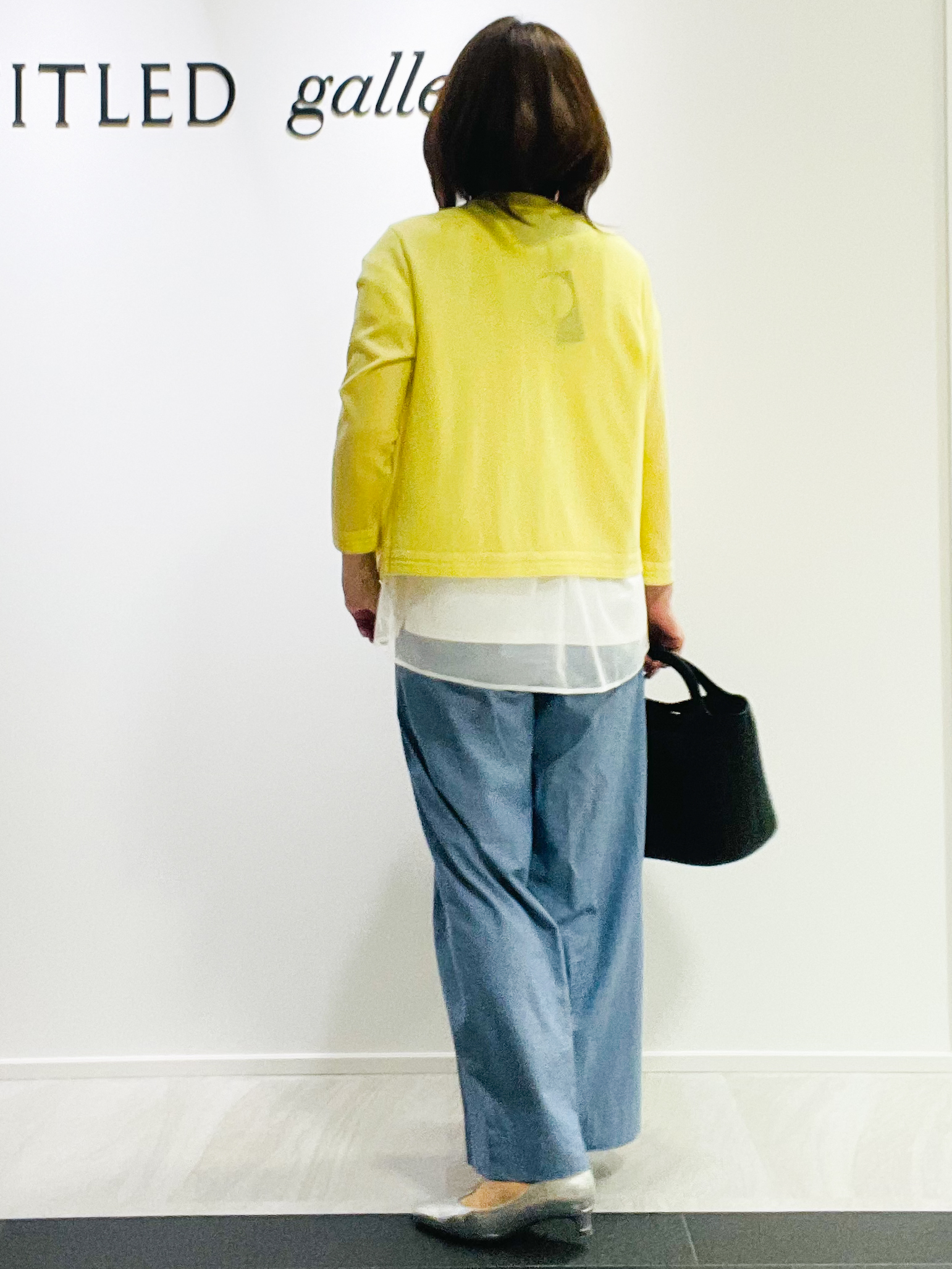 めいさんの「UNTITLED｜七分袖ニットカーディガン」を使ったコーディネート