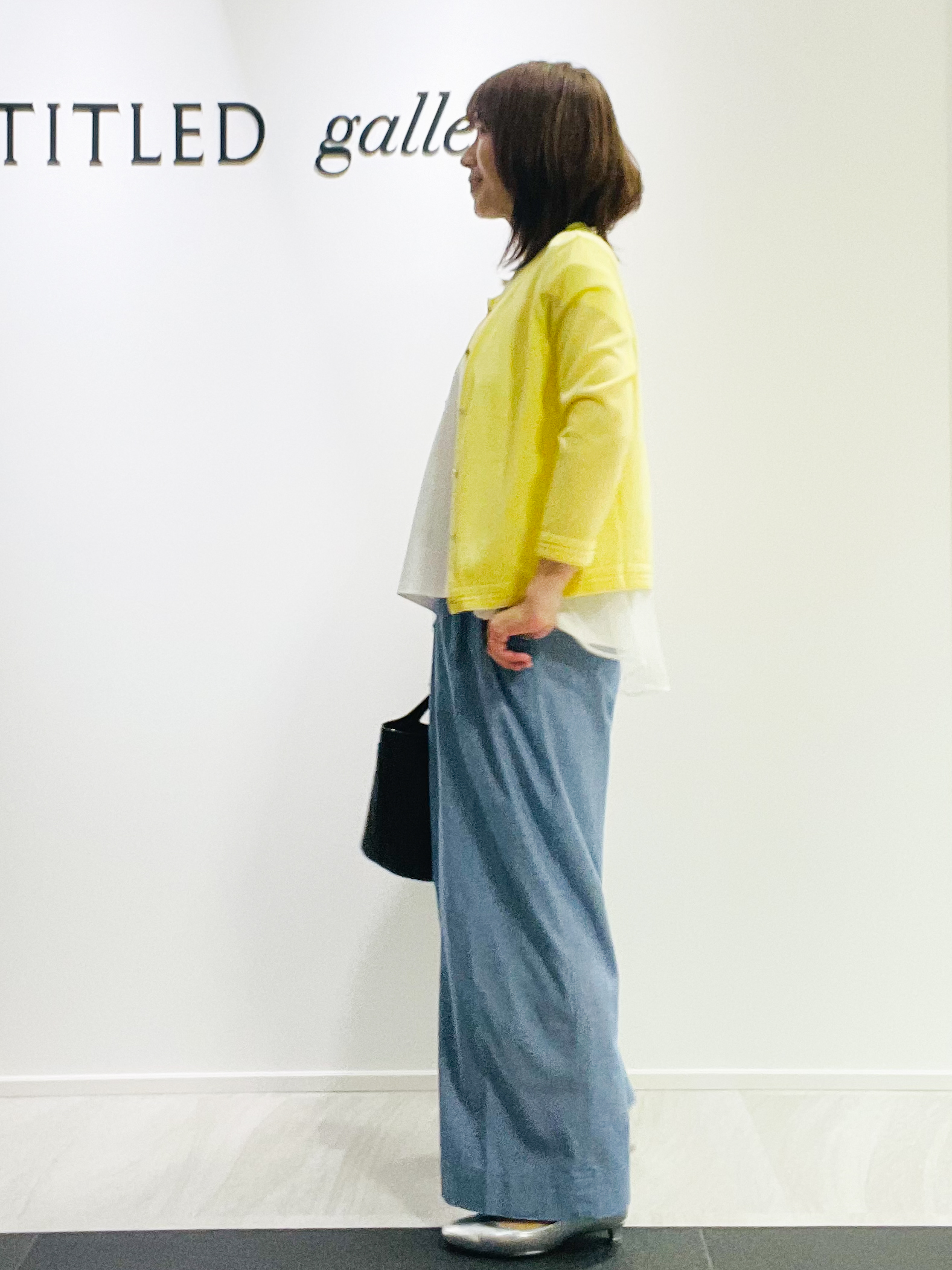 めいさんの「UNTITLED｜七分袖ニットカーディガン」を使ったコーディネート