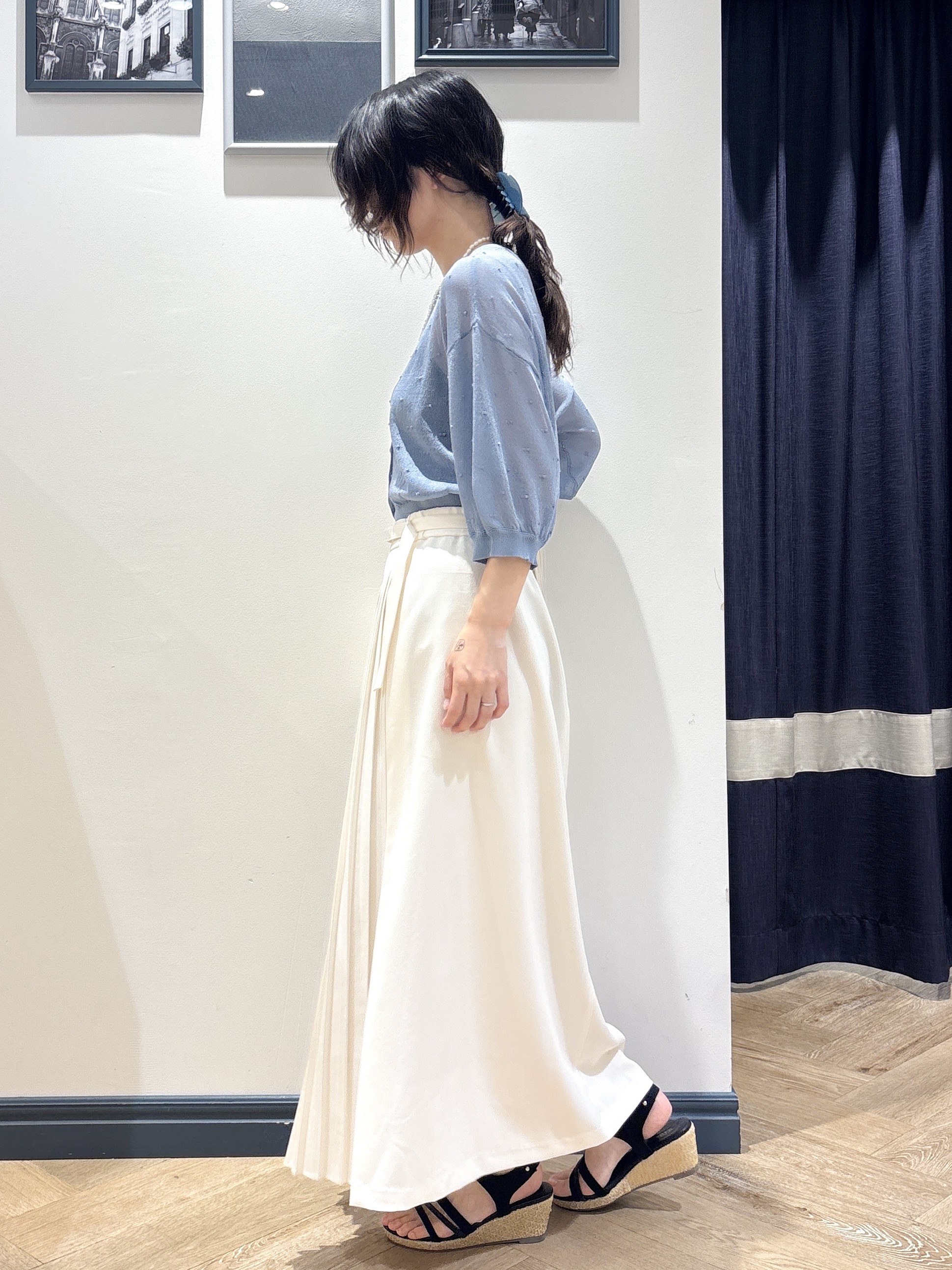 ayakaさんの「grove｜シアードットカーディガン」を使ったコーディネート