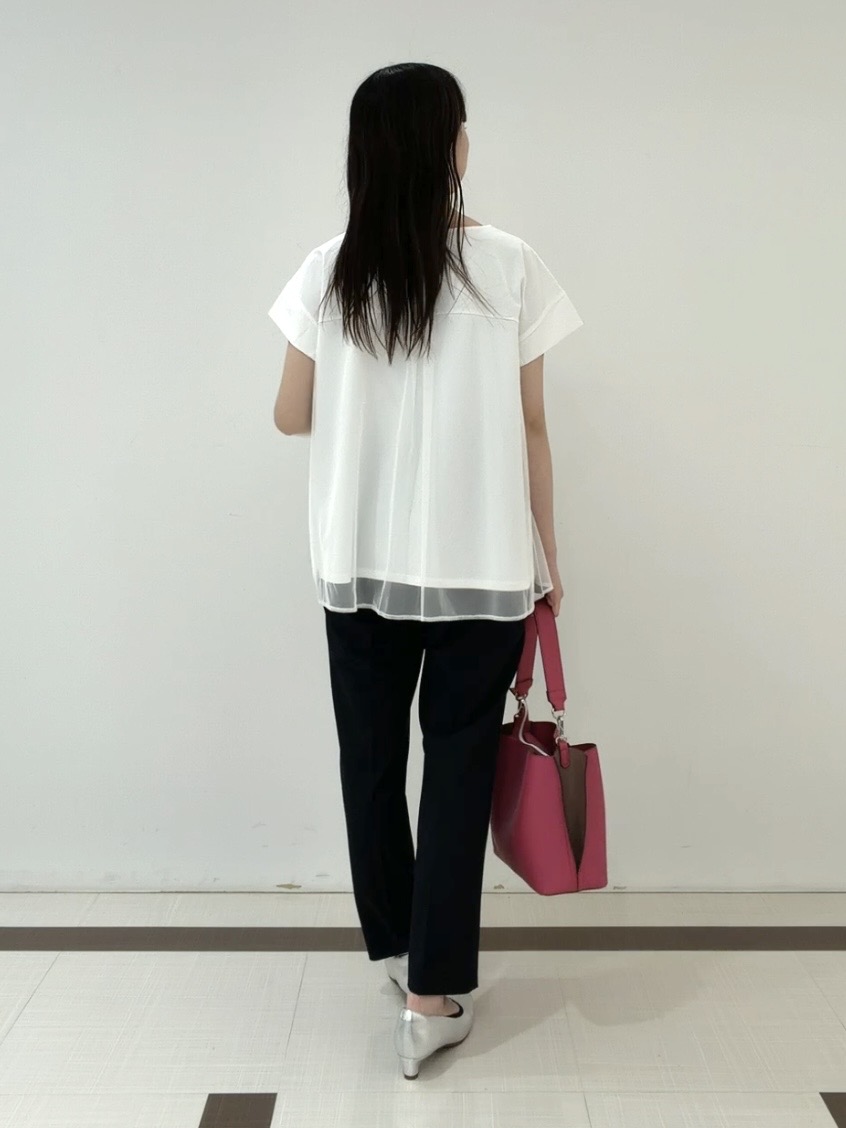 yukaさんの「Reflect｜チュール&times;ジャージチュニックトップス」を使ったコーディネート