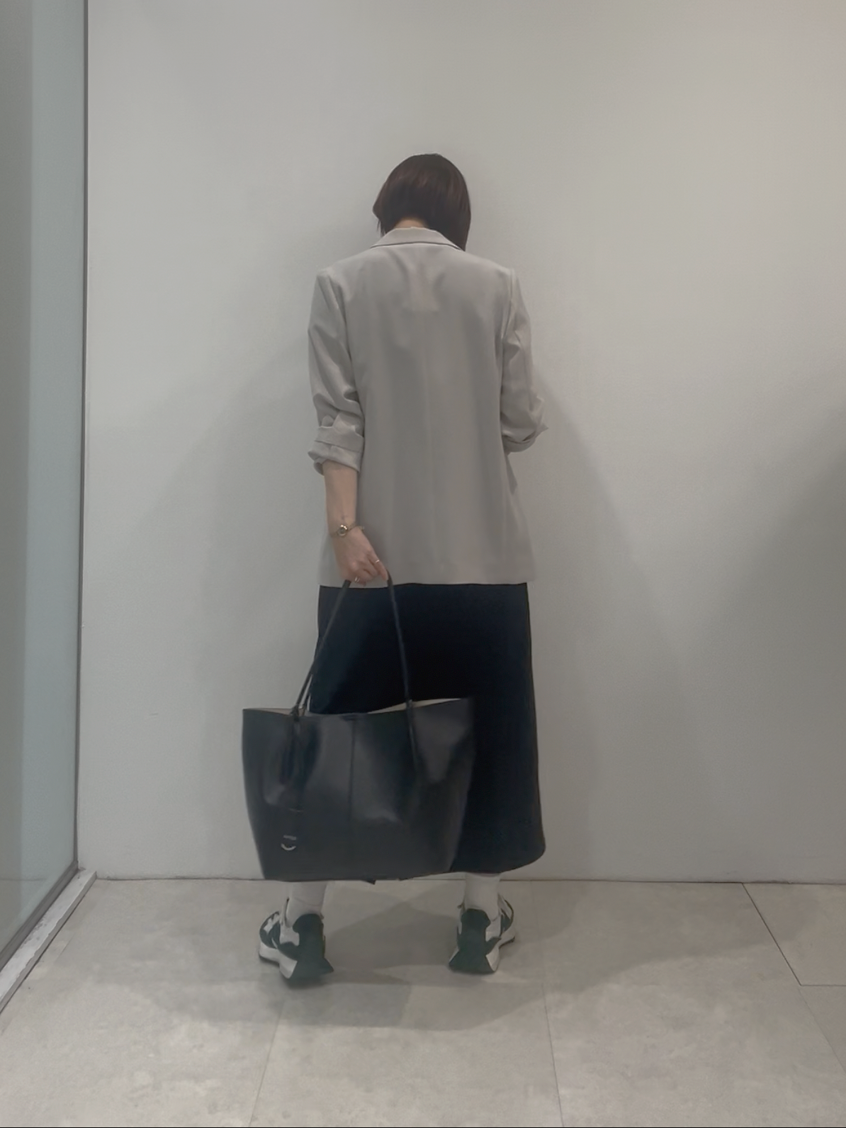 まどかさんの「UNTITLED｜【新色追加/セットアップ可】エアリー ダブルブレストジャケット」を使ったコーディネート