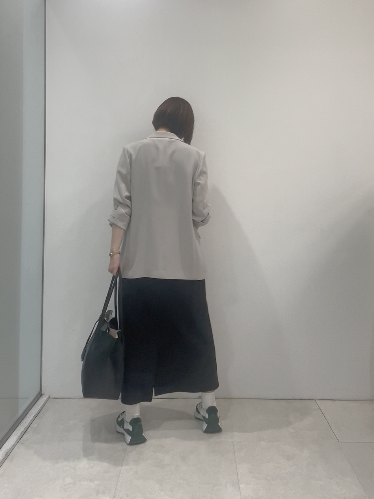 まどかさんの「UNTITLED｜【新色追加/セットアップ可】エアリー ダブルブレストジャケット」を使ったコーディネート