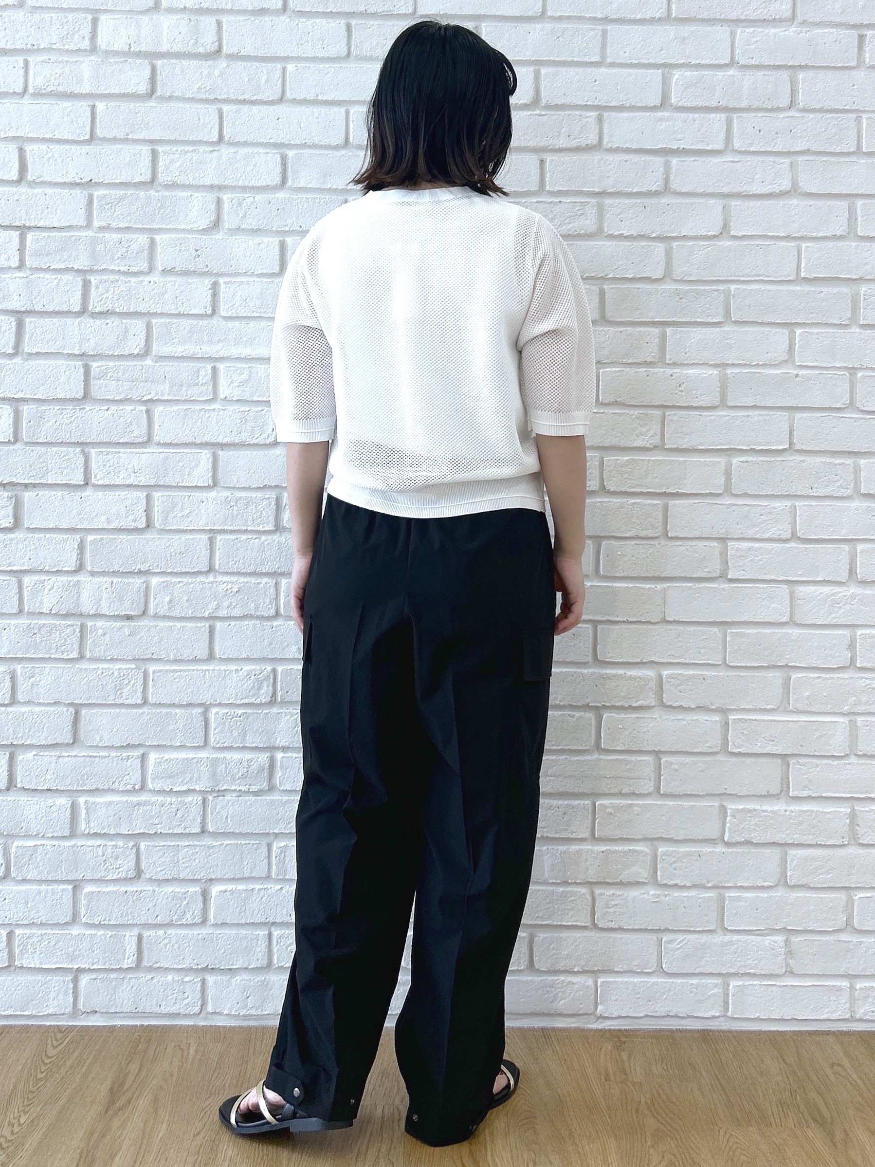 Hirokaさんの「grove｜【貴島明日香さん着用・洗える】透けない、大人のメッシュカーディガン」を使ったコーディネート