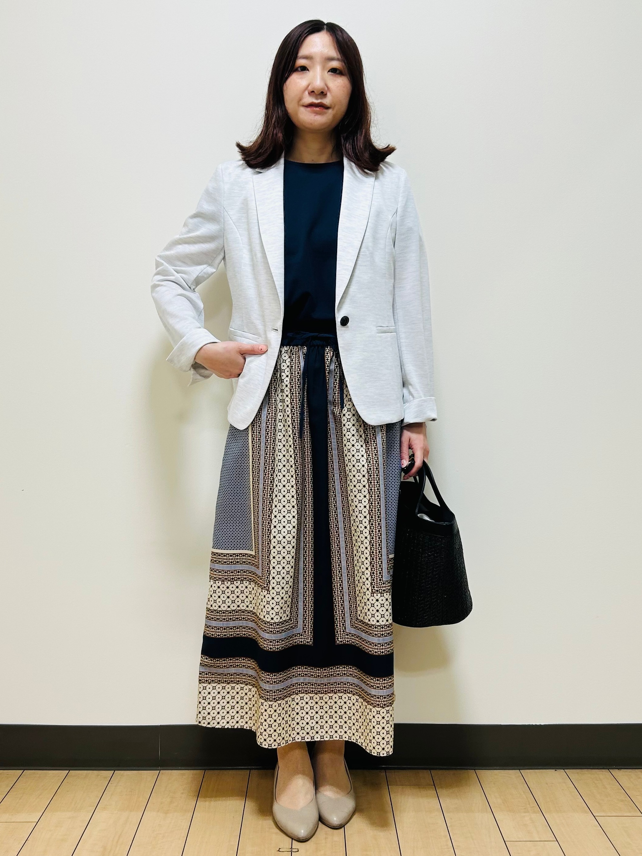 miiiさんの「Reflect｜【SS-4Lサイズ／UVカット／接触冷感】匠ジャケット／ベーシックテーラード」を使ったコーディネート