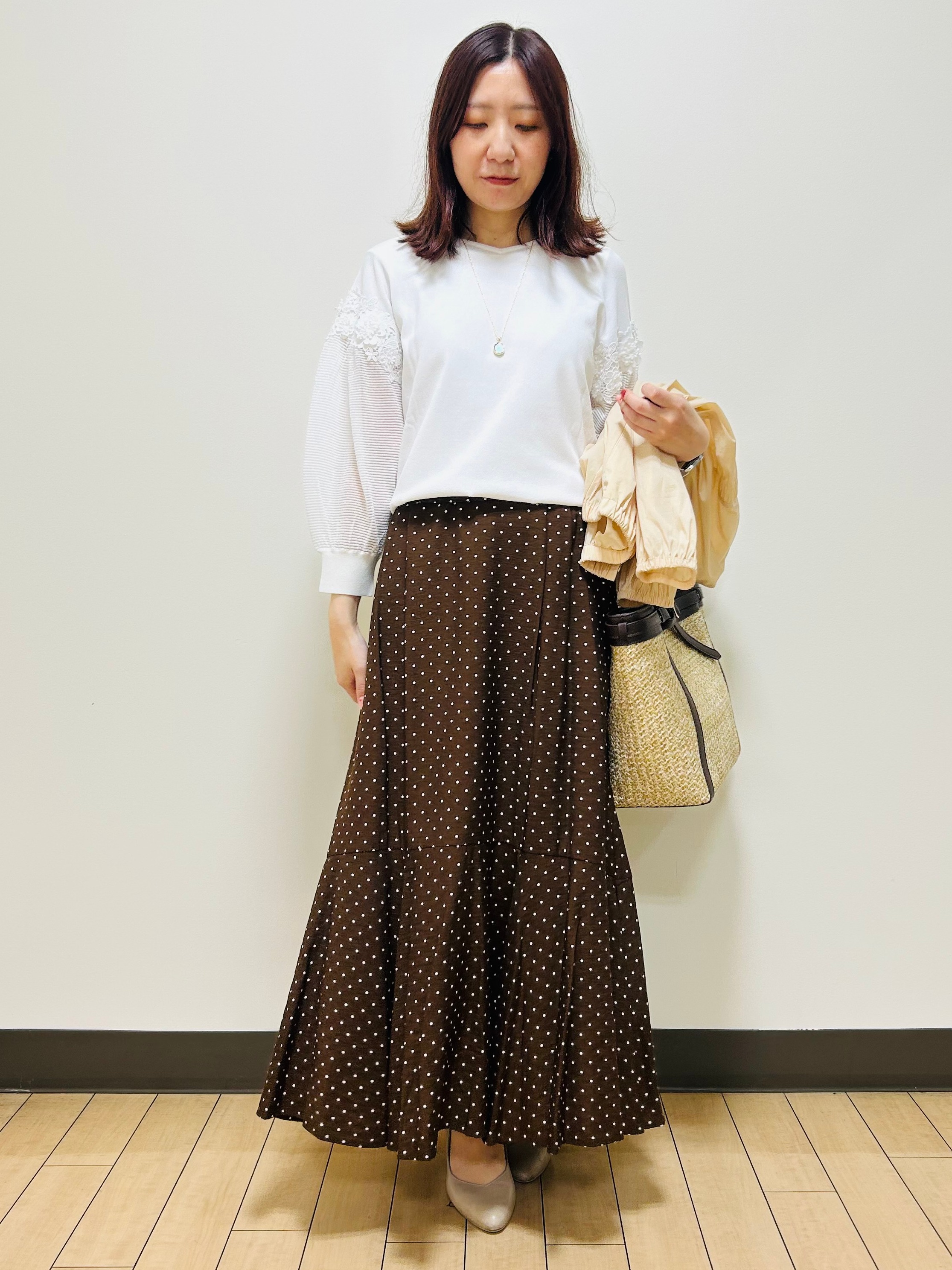 miiiさんの「Reflect｜フロントファスナーシアーブルゾン」を使ったコーディネート