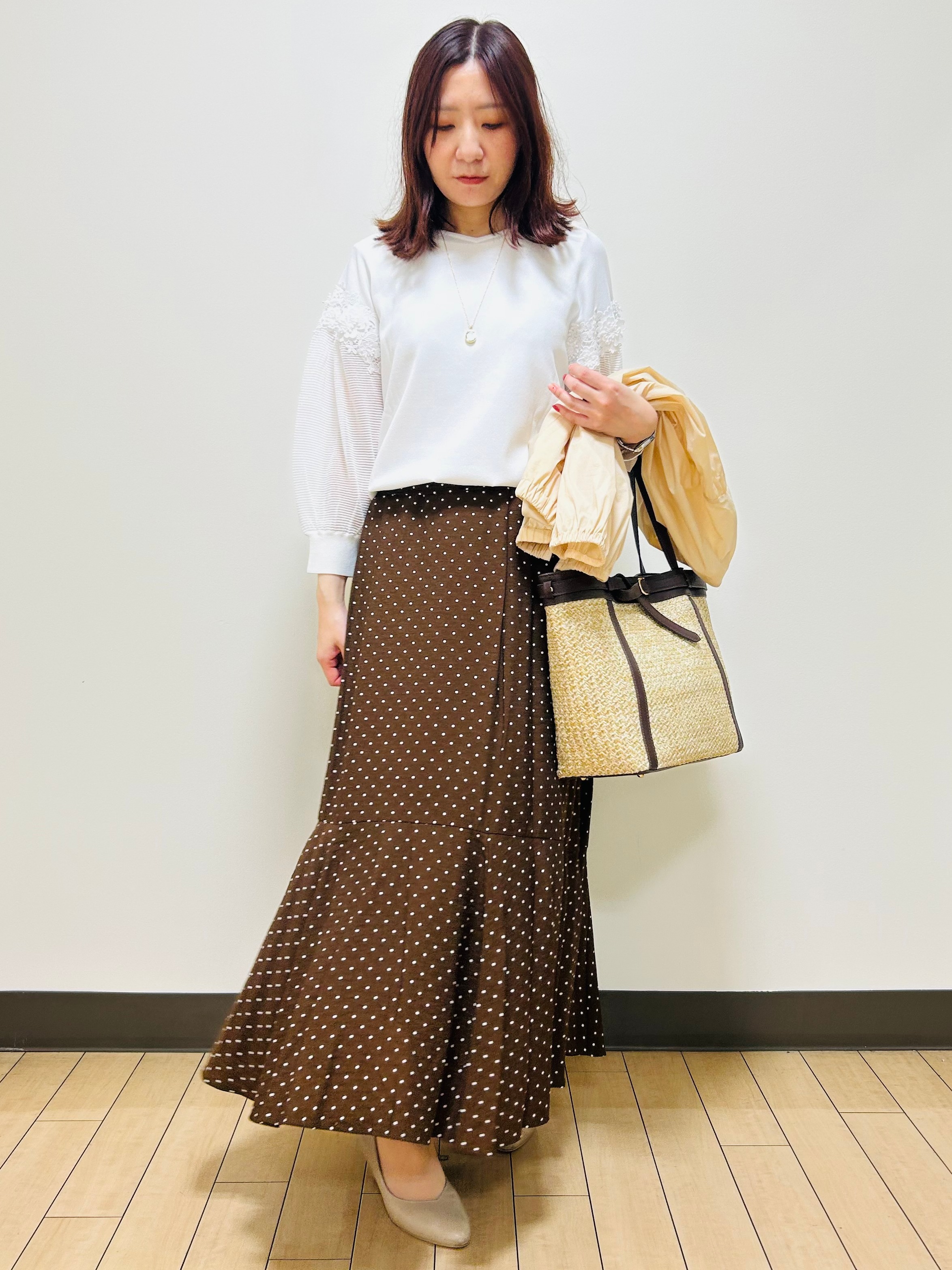 miiiさんの「Reflect｜フロントファスナーシアーブルゾン」を使ったコーディネート