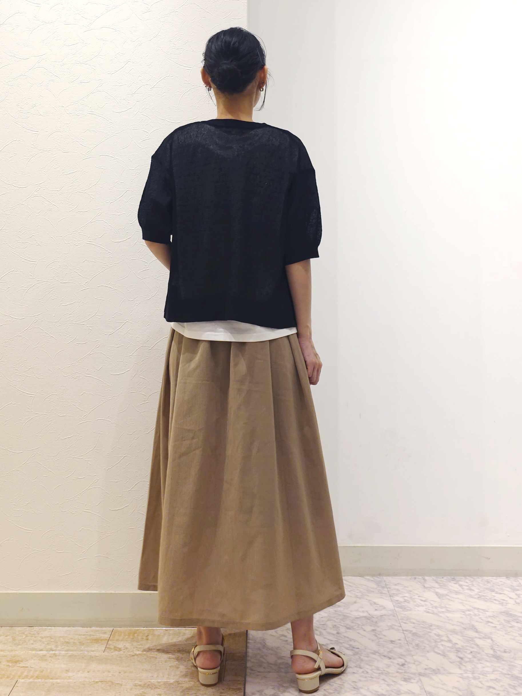 ケイさんの「grove｜【遮熱／吸水速乾／接触冷感／UVカット】ベーシックロゴTシャツ」を使ったコーディネート
