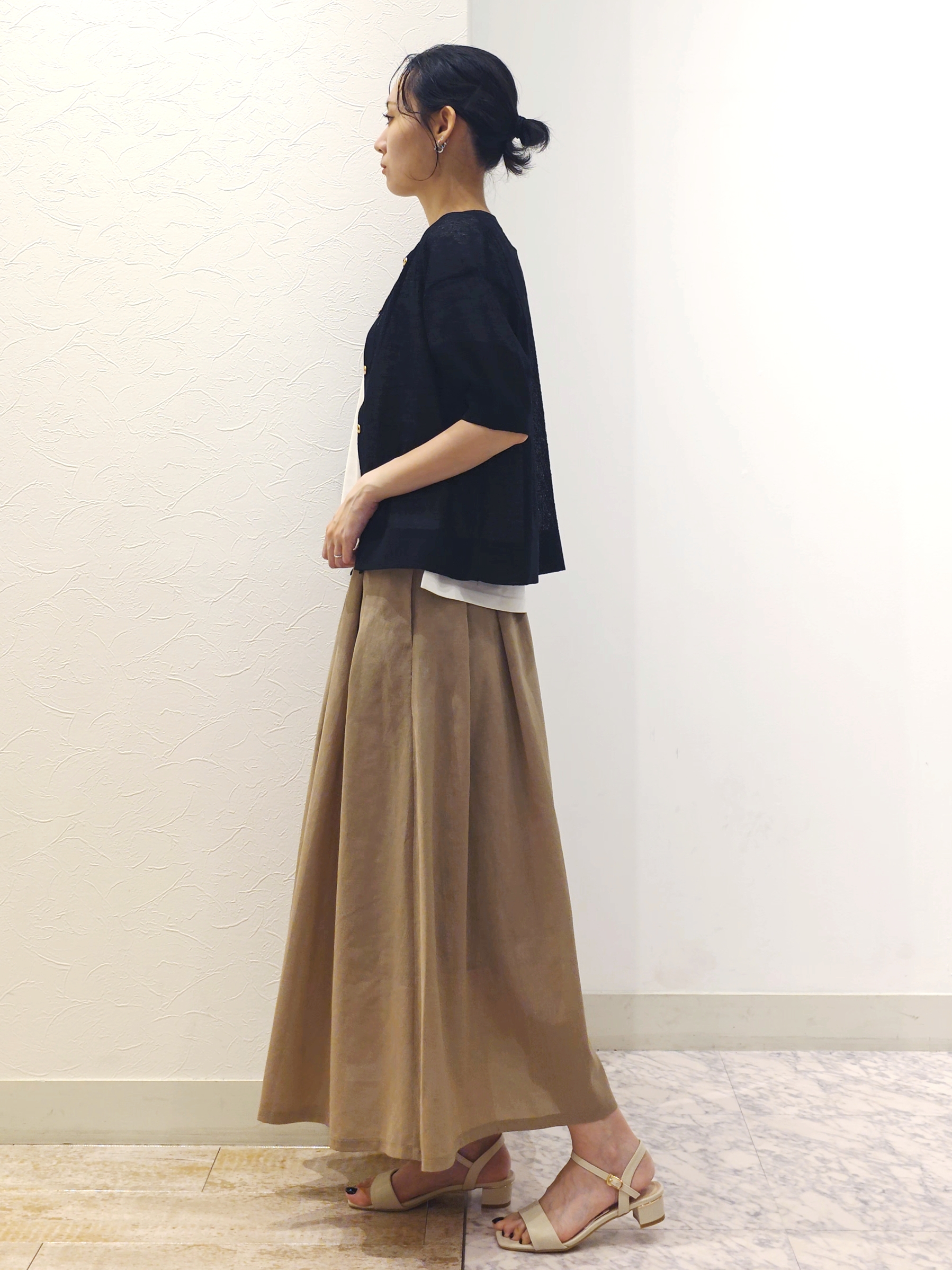 ケイさんの「grove｜【遮熱／吸水速乾／接触冷感／UVカット】ベーシックロゴTシャツ」を使ったコーディネート