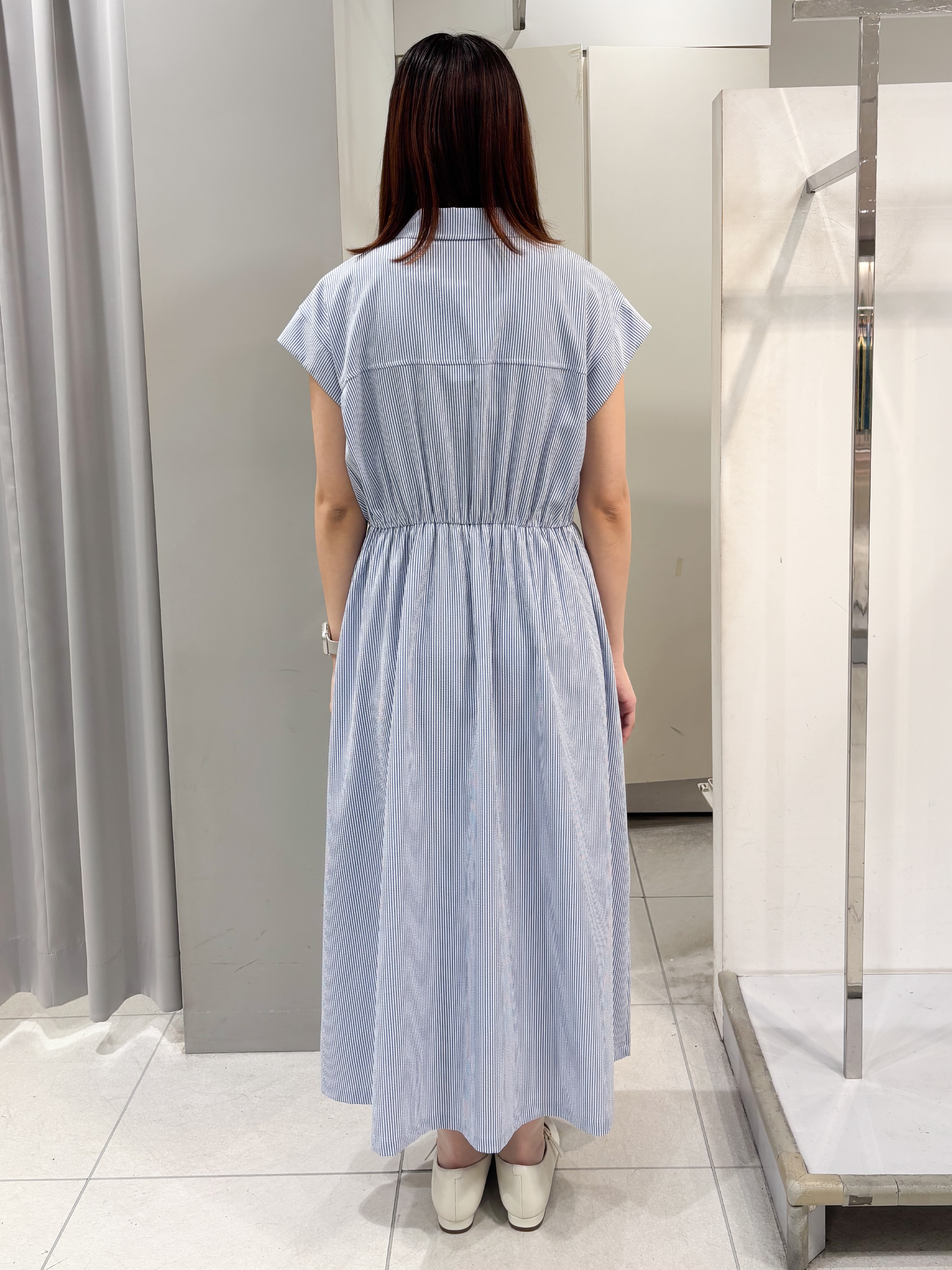 yuiさんの「Reflect｜フレンチスリーブシャツワンピース」を使ったコーディネート