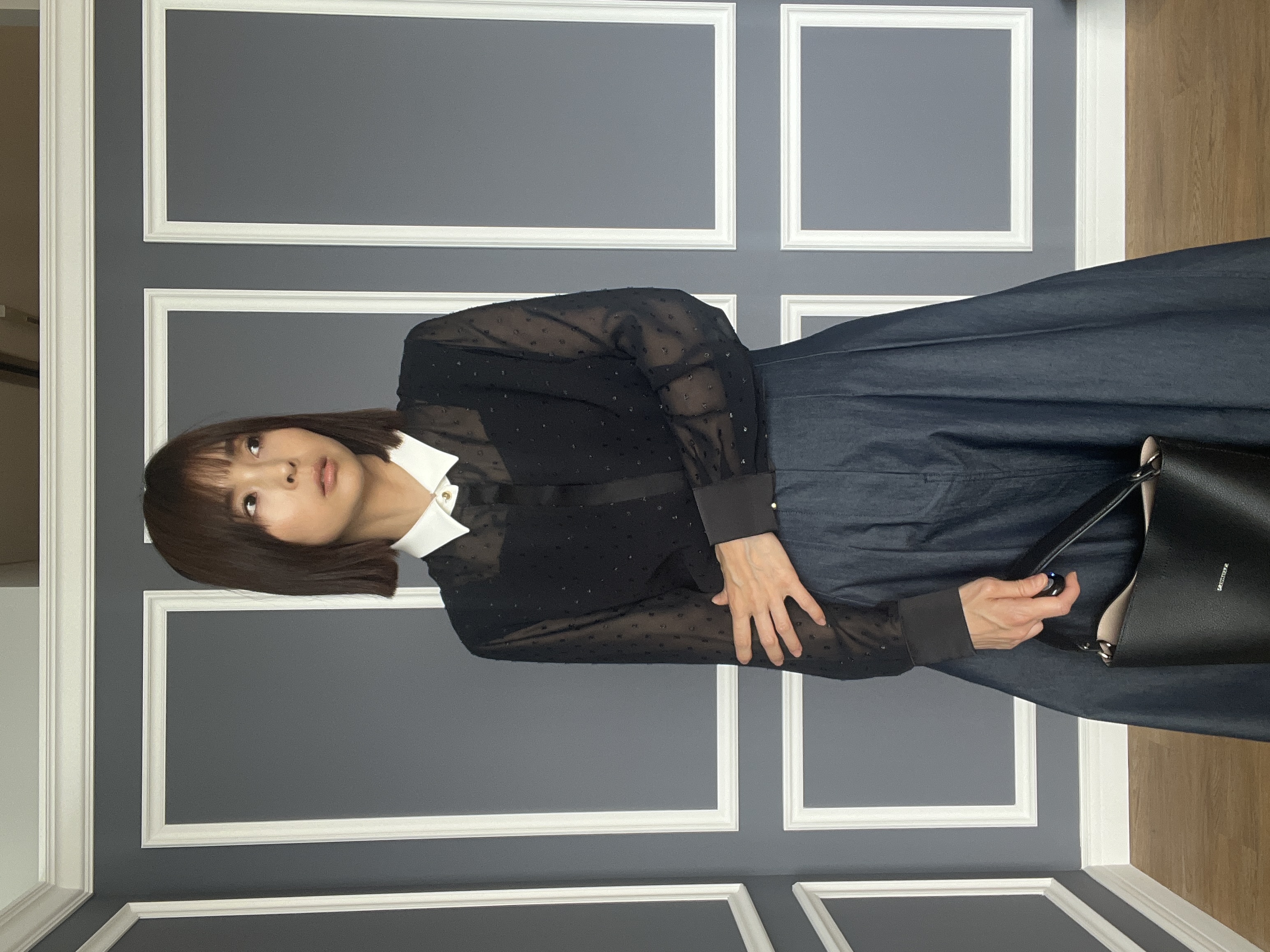 misaさんの「DRESSTERIOR｜【otonaMUSE5月号掲載】スキニーベルトサンダル」を使ったコーディネート