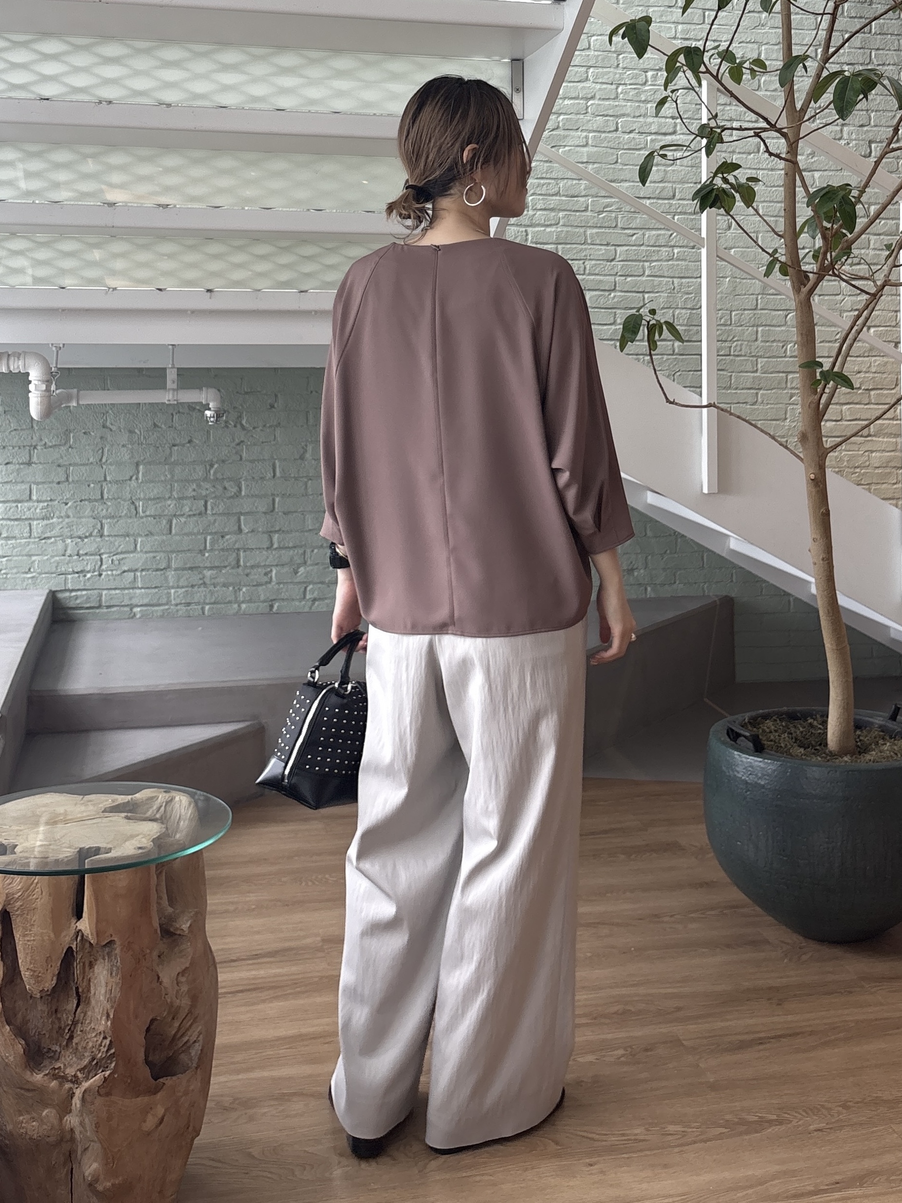 kotakiさんの「INDIVI｜【接触冷感／透湿／着る日傘】ドルマントップス」を使ったコーディネート