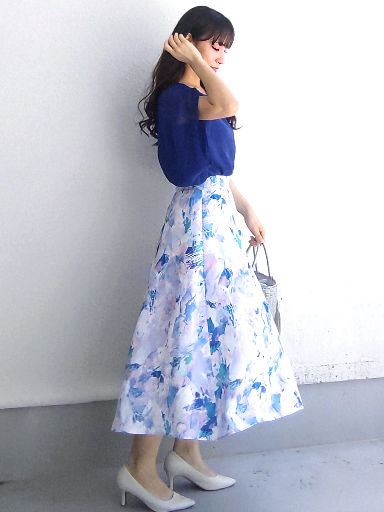 keinaさんの「SunaUna｜【日本製/インナー付き】ギャザースリーブプルオーバー」を使ったコーディネート