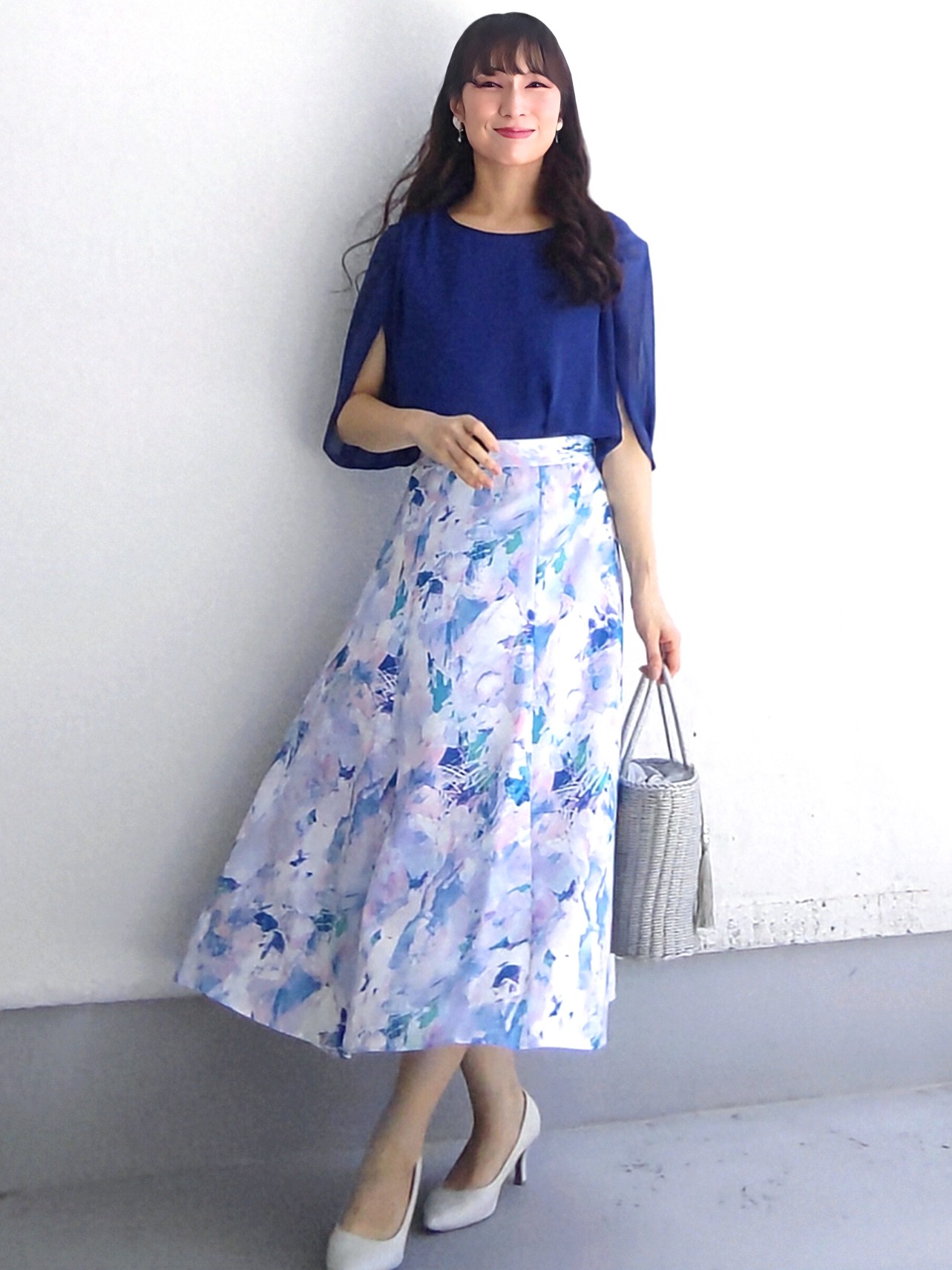 keinaさんの「SunaUna｜【日本製/インナー付き】ギャザースリーブプルオーバー」を使ったコーディネート