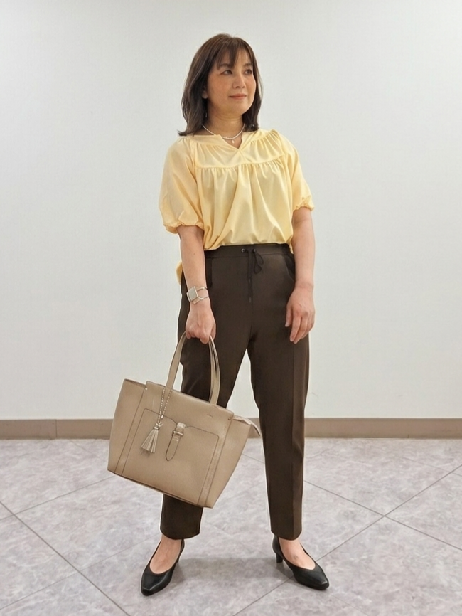 S.xuliさんの「Reflect｜ギャザーデザインブラウス」を使ったコーディネート