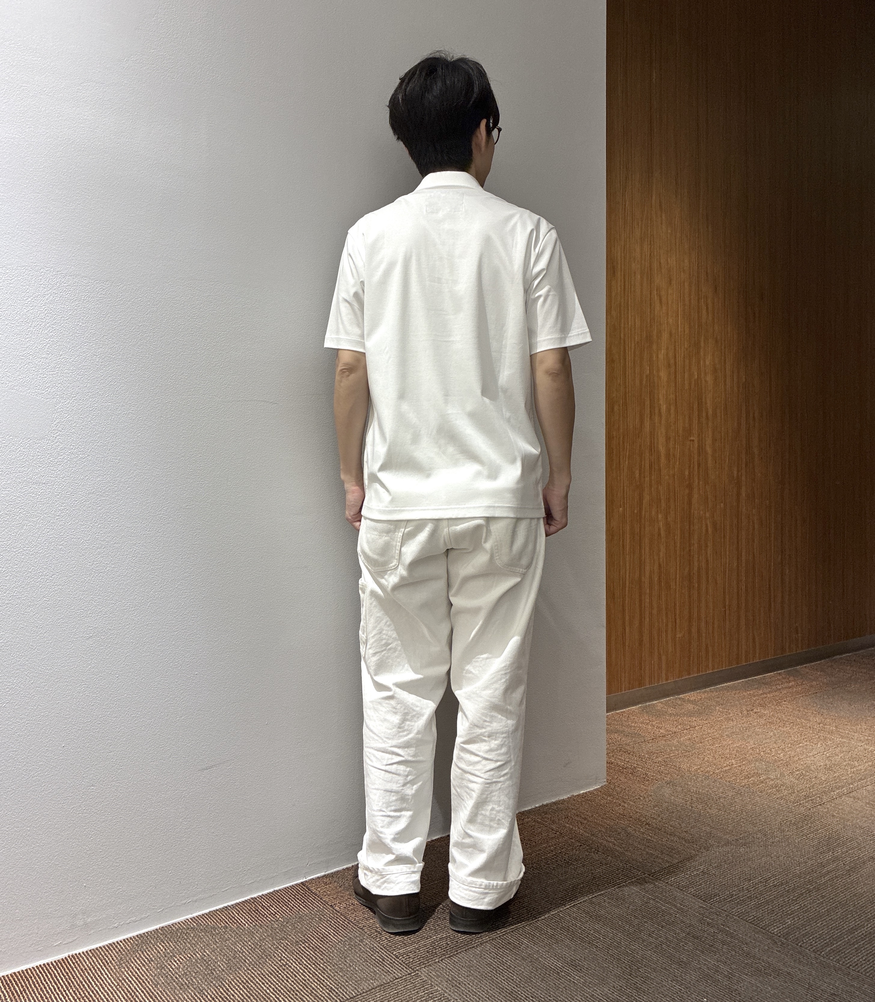 わいずみさんの「TAKEO KIKUCHI｜【Begin5月号掲載/通気性】トリコットサッカー ジャケット」を使ったコーディネート