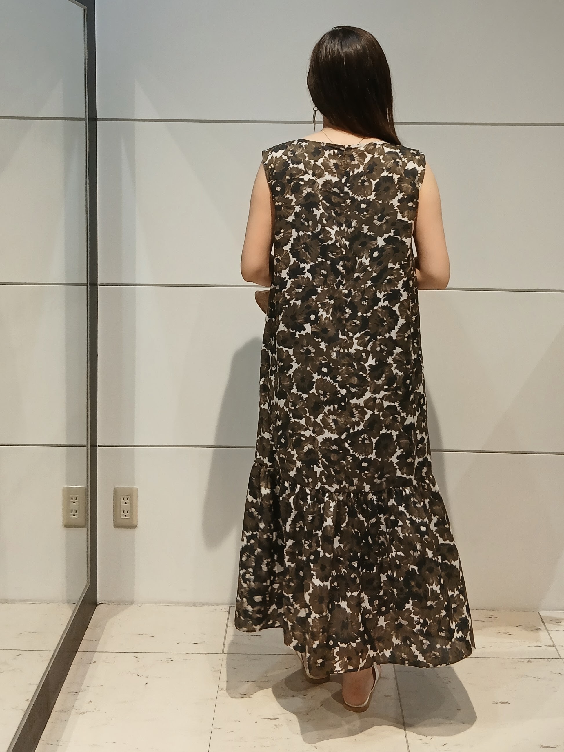 なみきさんの「UNTITLED｜【花柄/着映え】フラワープリントワンピース」を使ったコーディネート