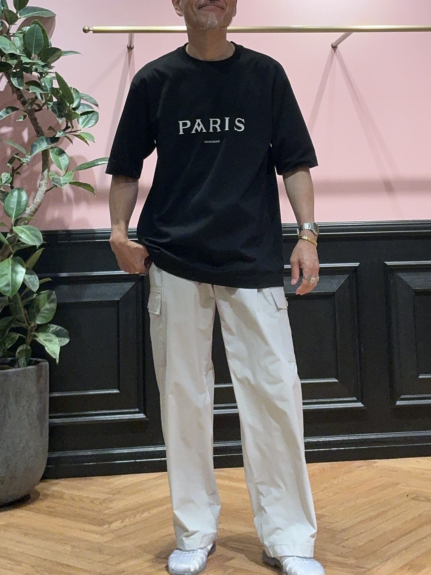 torigoeさんの「DRESSTERIOR｜【接触冷感/UVカット/ウォッシャブル/Safari5月号掲載】AIRTOOL ハーフスリーブシャツ」を使ったコーディネート