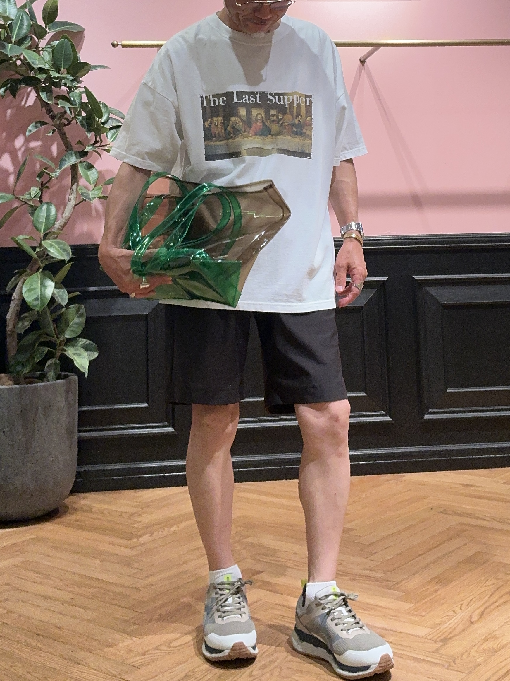 torigoeさんの「DRESSTERIOR｜REMI RELIEF(レミリリーフ) THE LAST SUPPER TEE（ザ ラスト サパー 」を使ったコーディネート