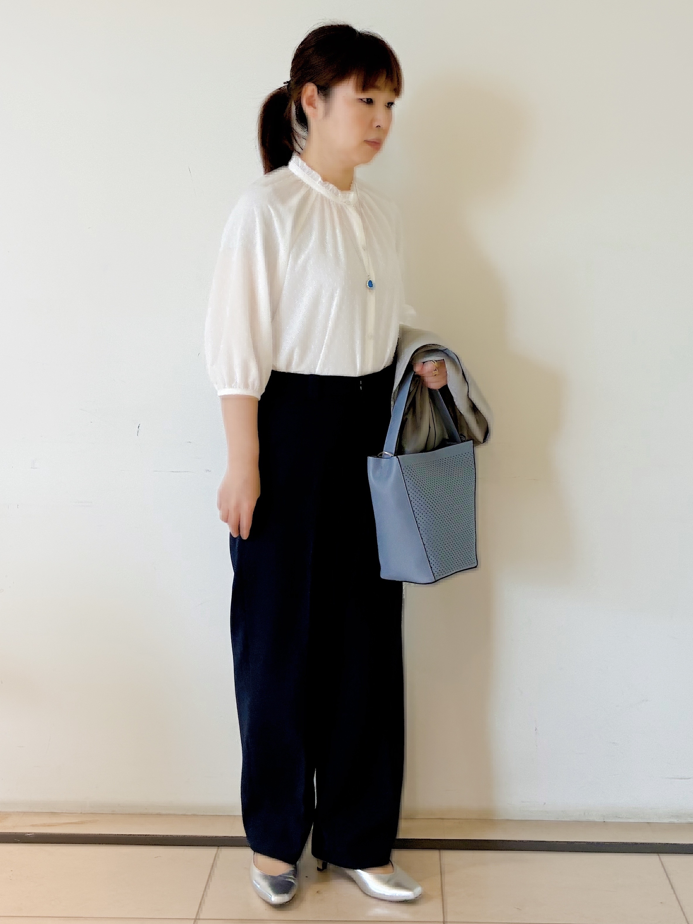 ひーさんの「Reflect｜【SS-4Lサイズ／接触冷感／シワになりにくい】リラクシーテーラードジャケット」を使ったコーディネート