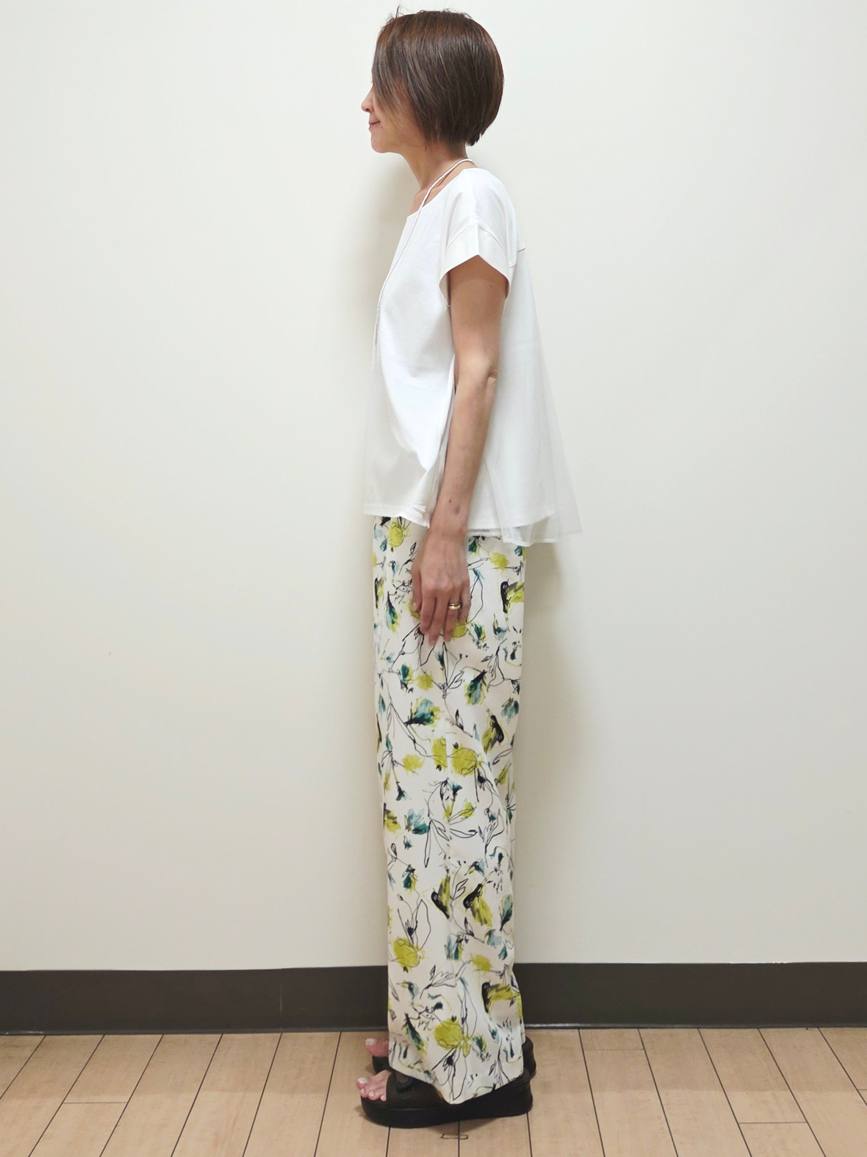 yuuさんの「Reflect｜チュール&times;ジャージチュニックトップス」を使ったコーディネート