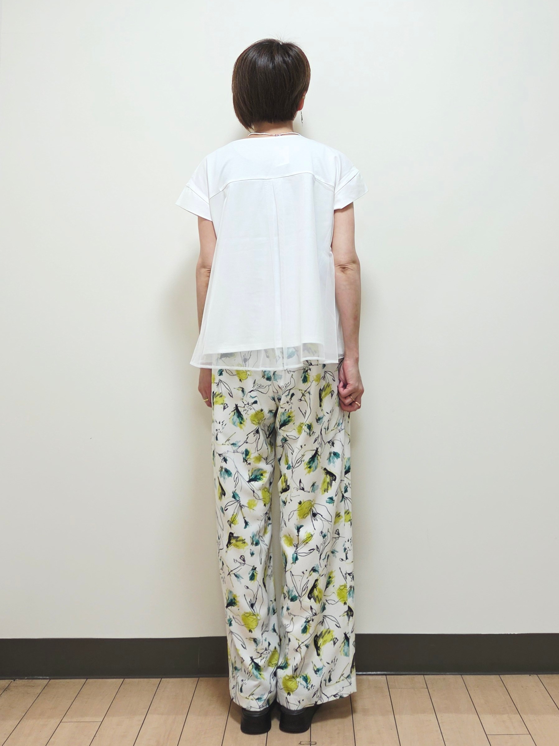 yuuさんの「Reflect｜チュール&times;ジャージチュニックトップス」を使ったコーディネート