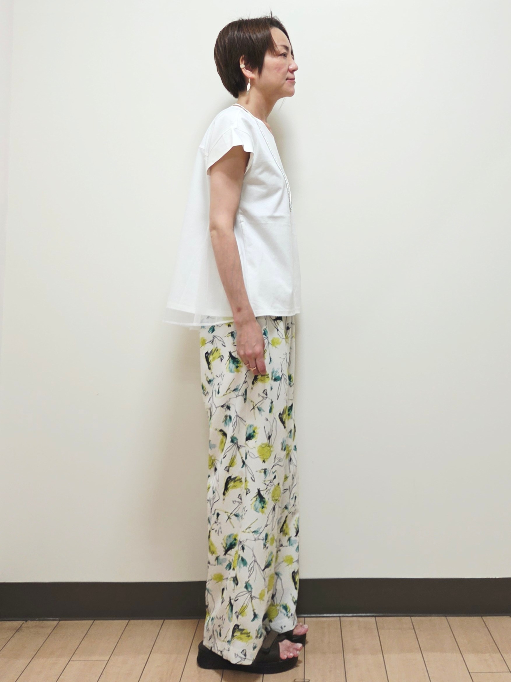 yuuさんの「Reflect｜チュール&times;ジャージチュニックトップス」を使ったコーディネート