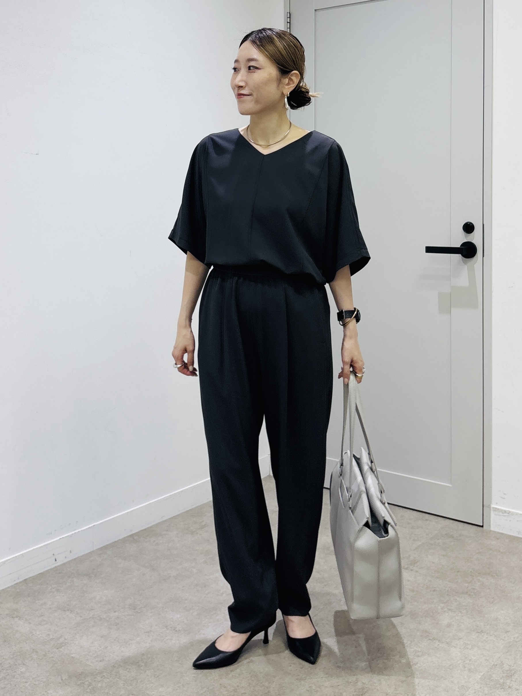kotakiさんの「INDIVI｜【着る日傘】ドルマントップス」を使ったコーディネート