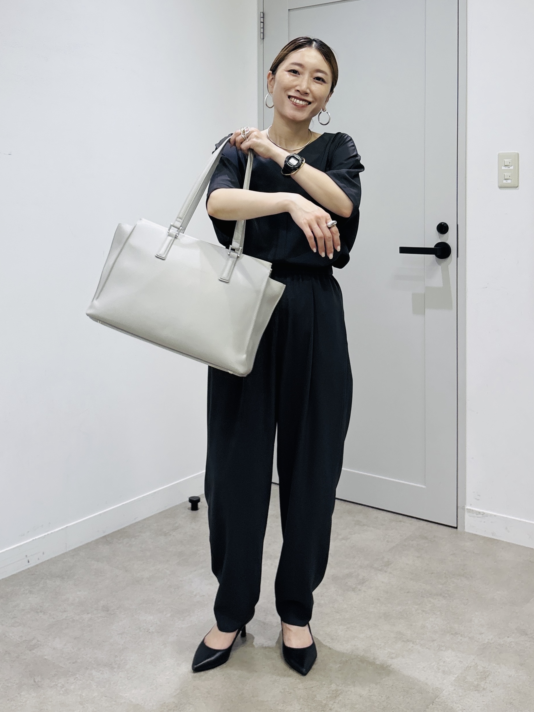 kotakiさんの「INDIVI｜【着る日傘】ドルマントップス」を使ったコーディネート