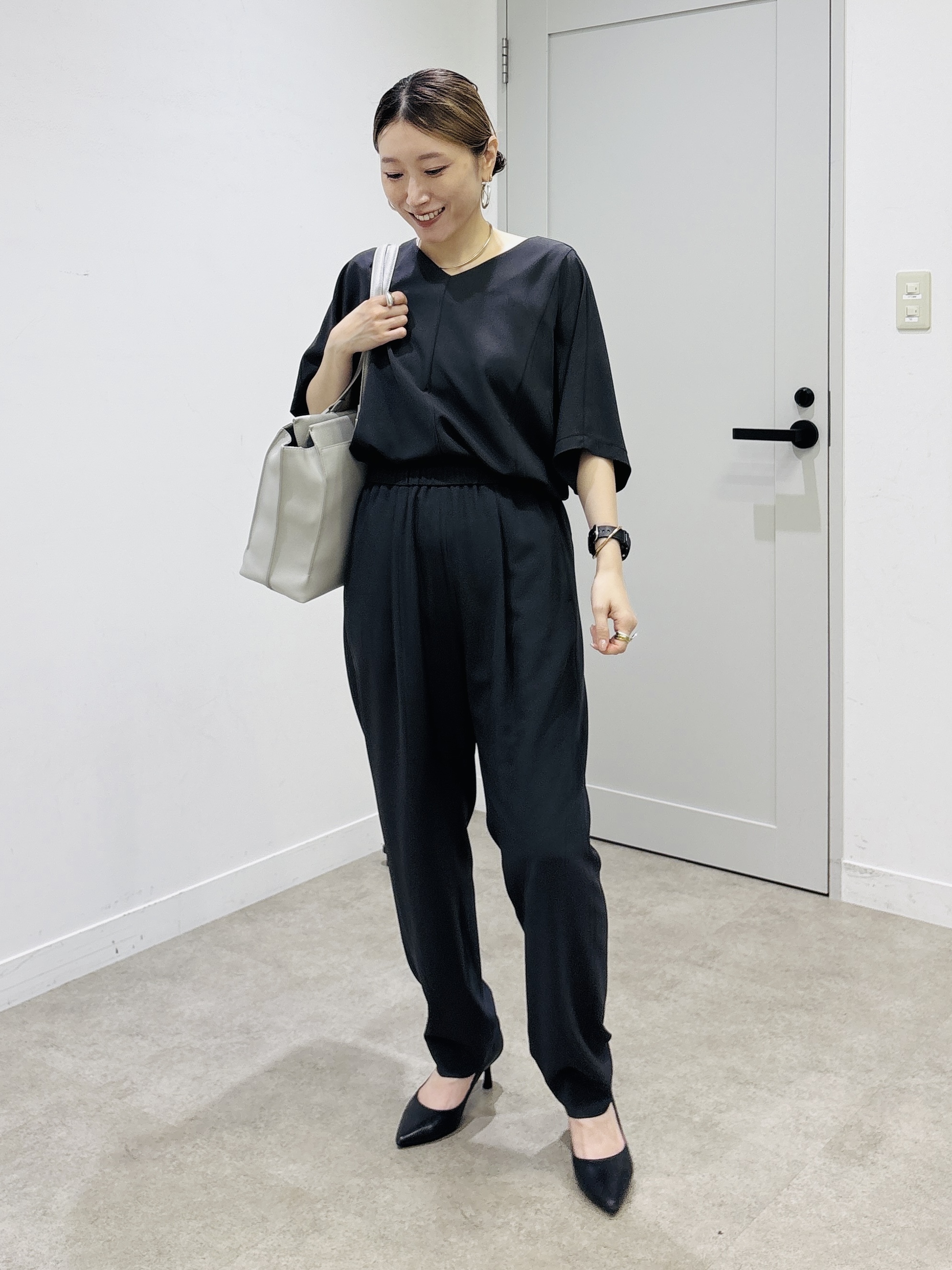 kotakiさんの「INDIVI｜【着る日傘】ドルマントップス」を使ったコーディネート