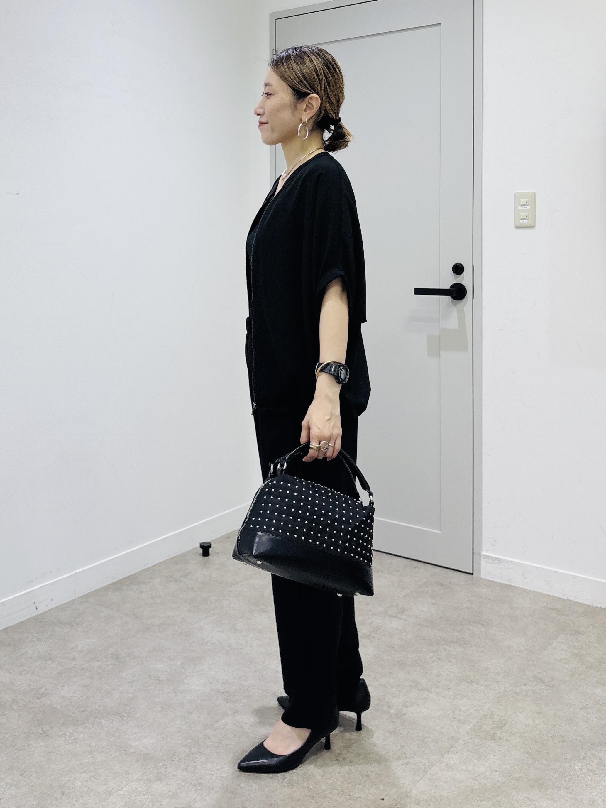 kotakiさんの「INDIVI｜【着る日傘】ドルマンフォルムブルゾン」を使ったコーディネート