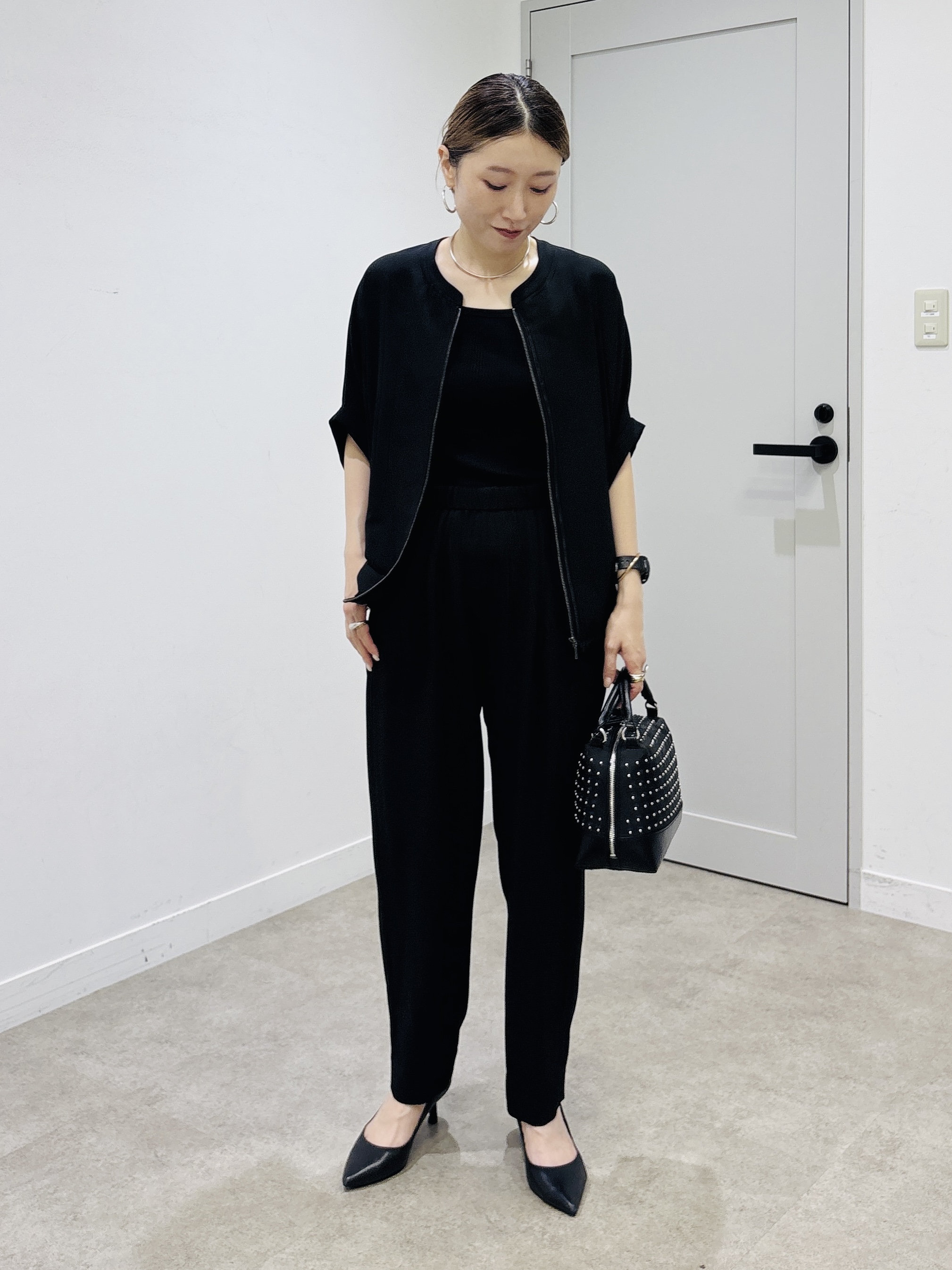 kotakiさんの「INDIVI｜【着る日傘】ドルマンフォルムブルゾン」を使ったコーディネート