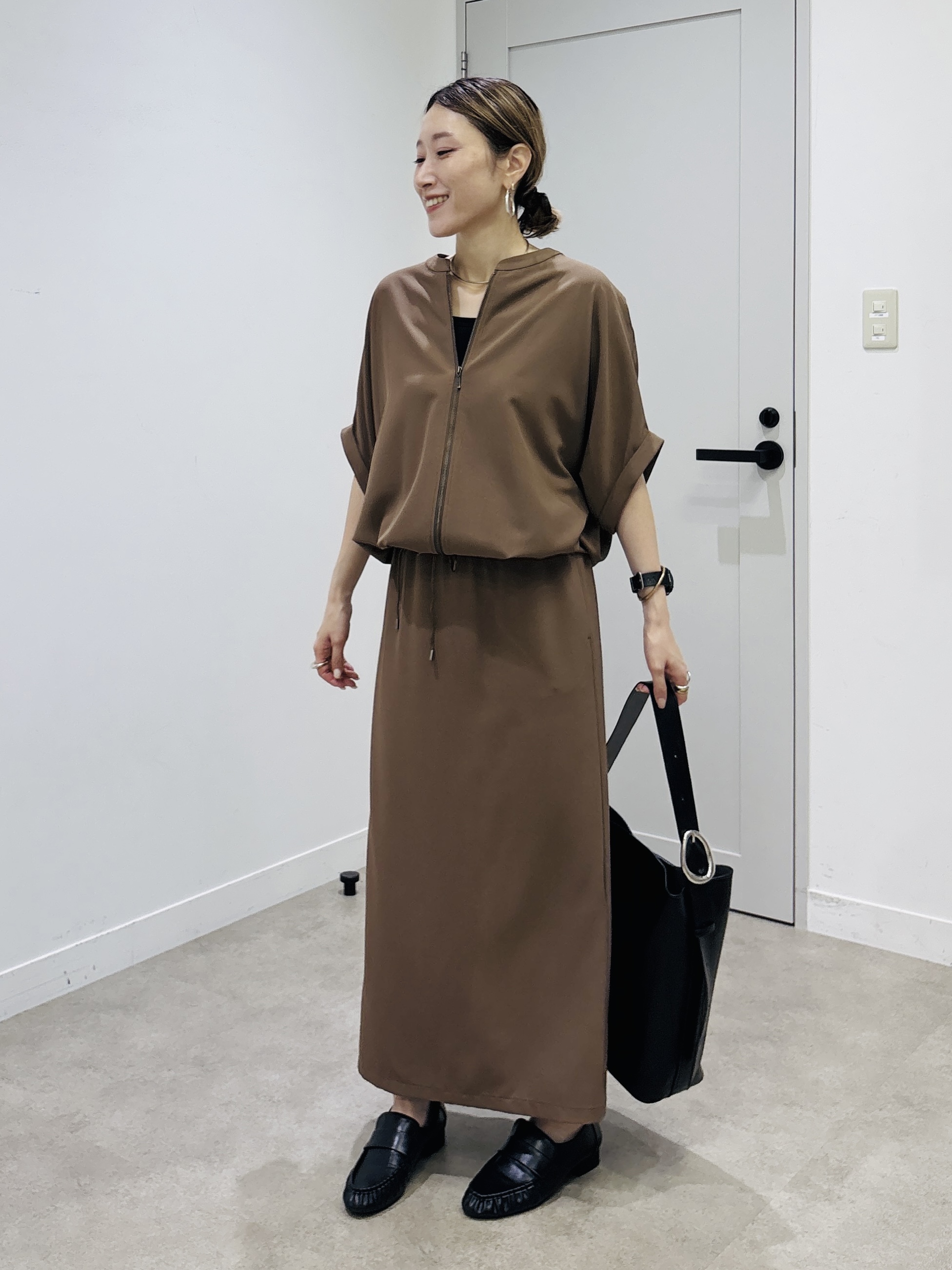 kotakiさんの「INDIVI｜【着る日傘】ドルマンフォルムブルゾン」を使ったコーディネート