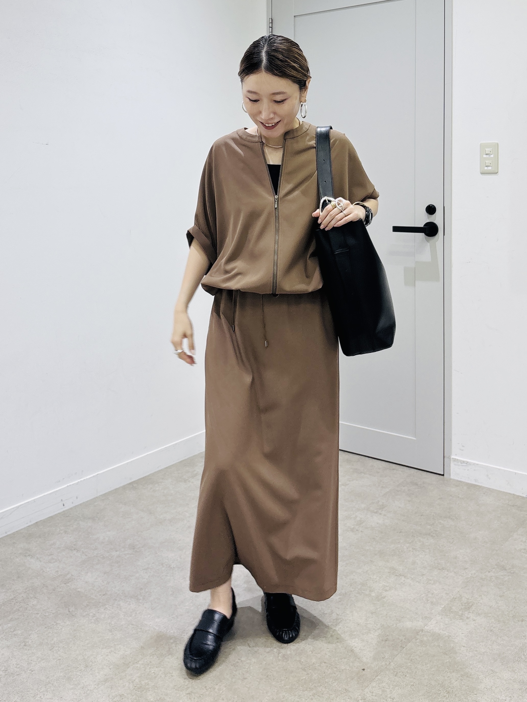 kotakiさんの「INDIVI｜【着る日傘】ドルマンフォルムブルゾン」を使ったコーディネート