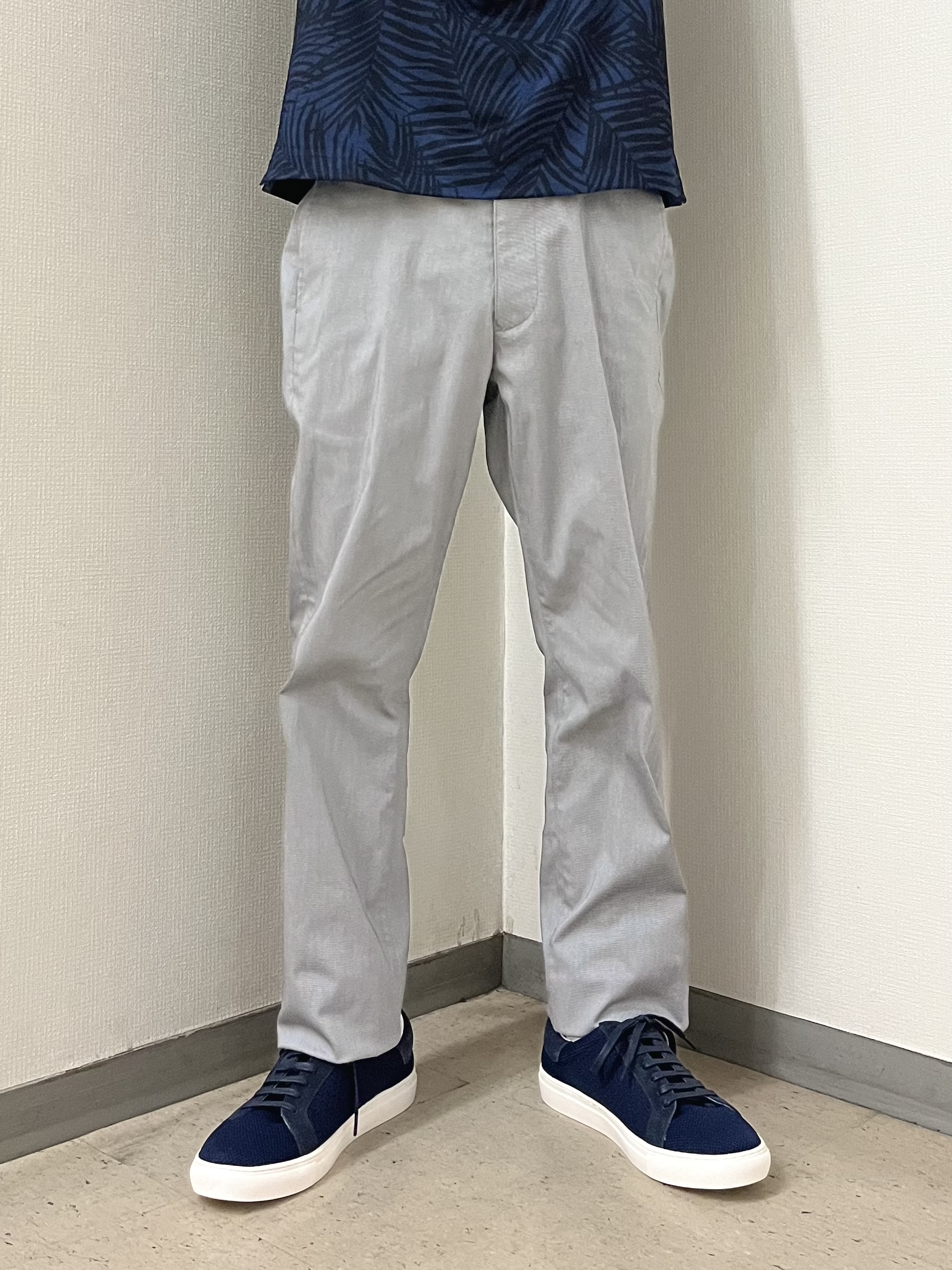 URAさんの「TAKEO KIKUCHI｜リーフ柄ポロシャツ」を使ったコーディネート