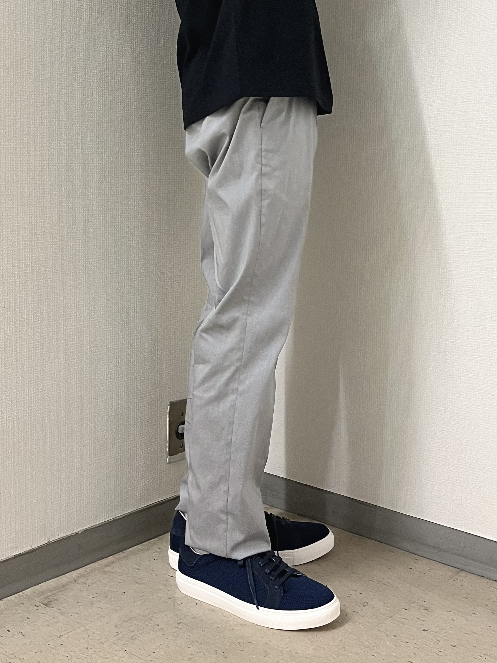 URAさんの「TAKEO KIKUCHI｜【接触冷感】ジャージストライプ シャツ」を使ったコーディネート