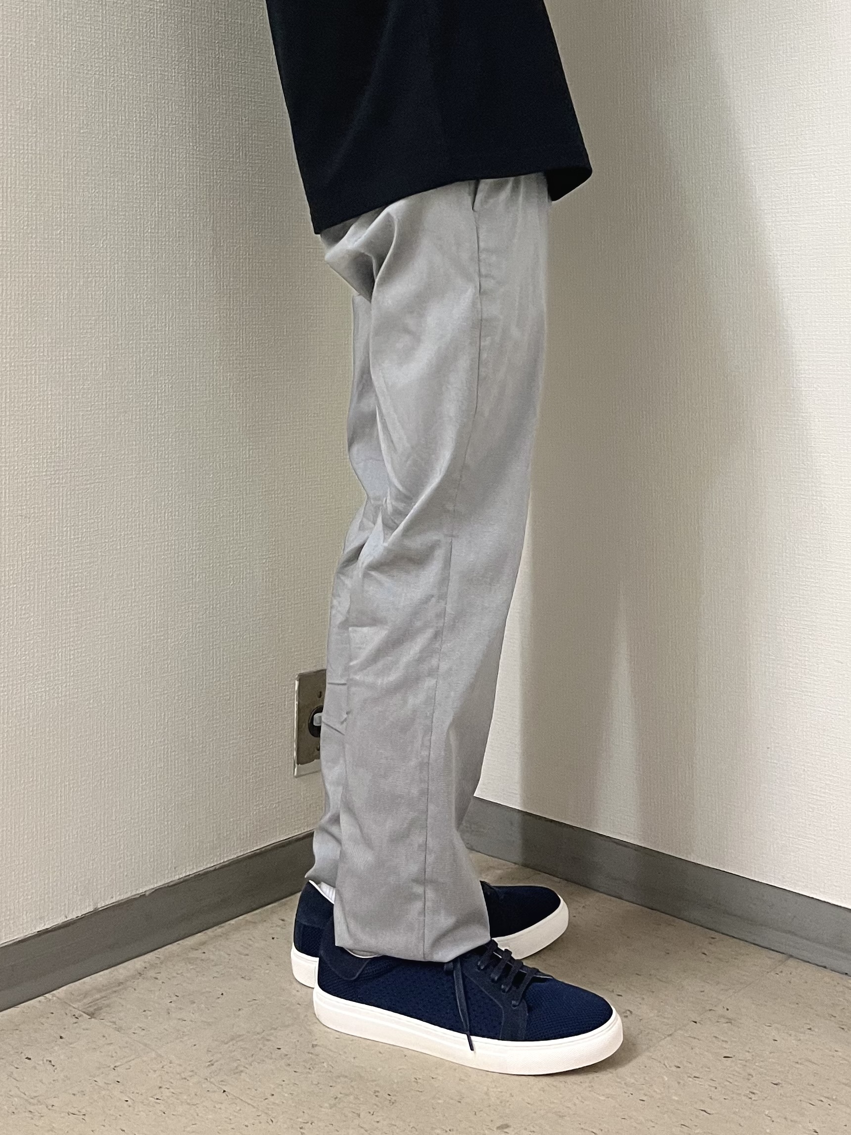 URAさんの「TAKEO KIKUCHI｜【接触冷感】ジャージストライプ シャツ」を使ったコーディネート