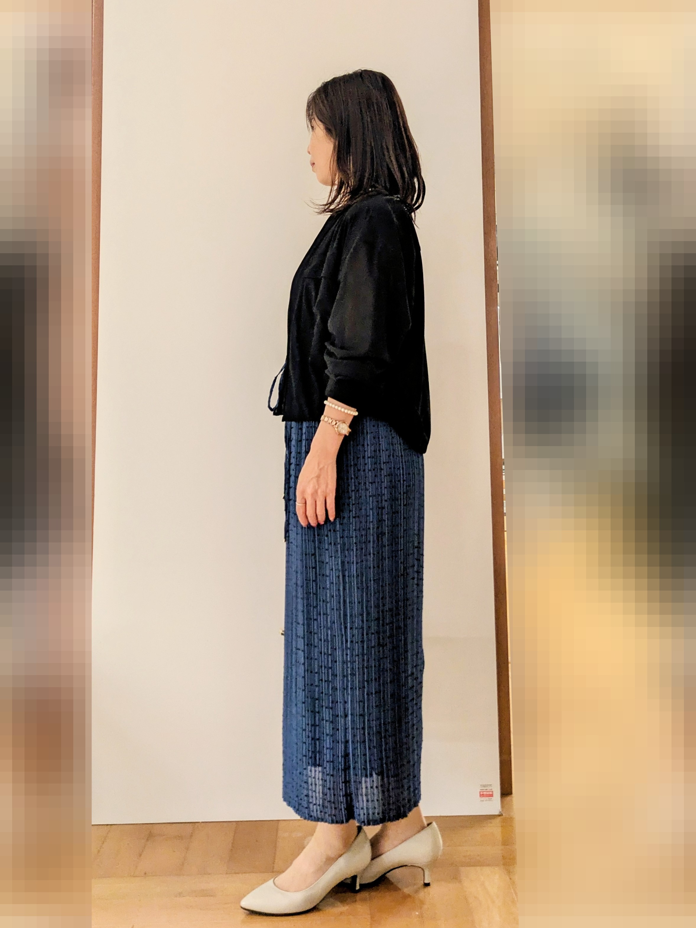 laverさんの「UNTITLED｜【古畑星夏さん着用/洗える】シアーブルゾン」を使ったコーディネート