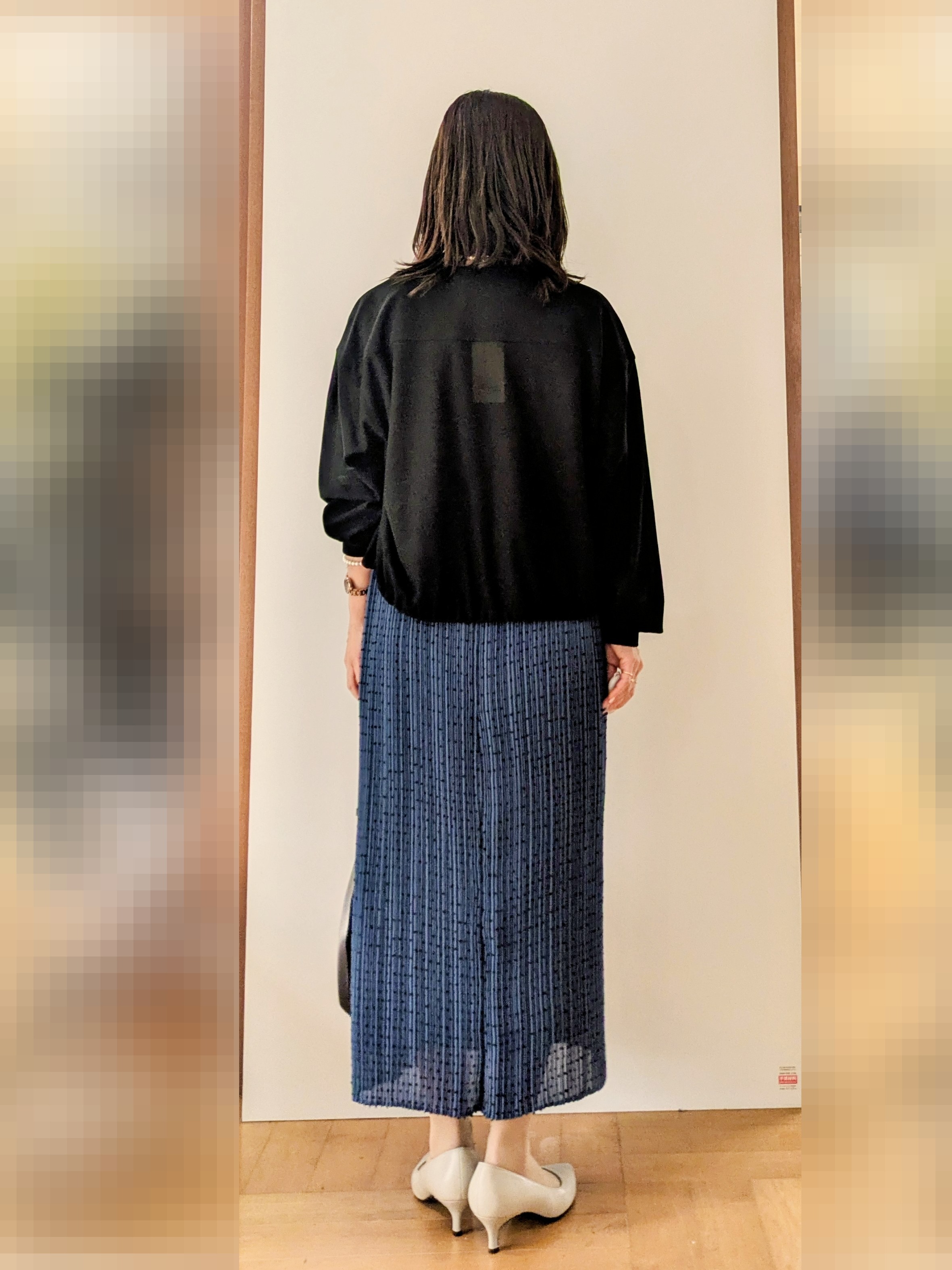 laverさんの「UNTITLED｜【古畑星夏さん着用/洗える】シアーブルゾン」を使ったコーディネート