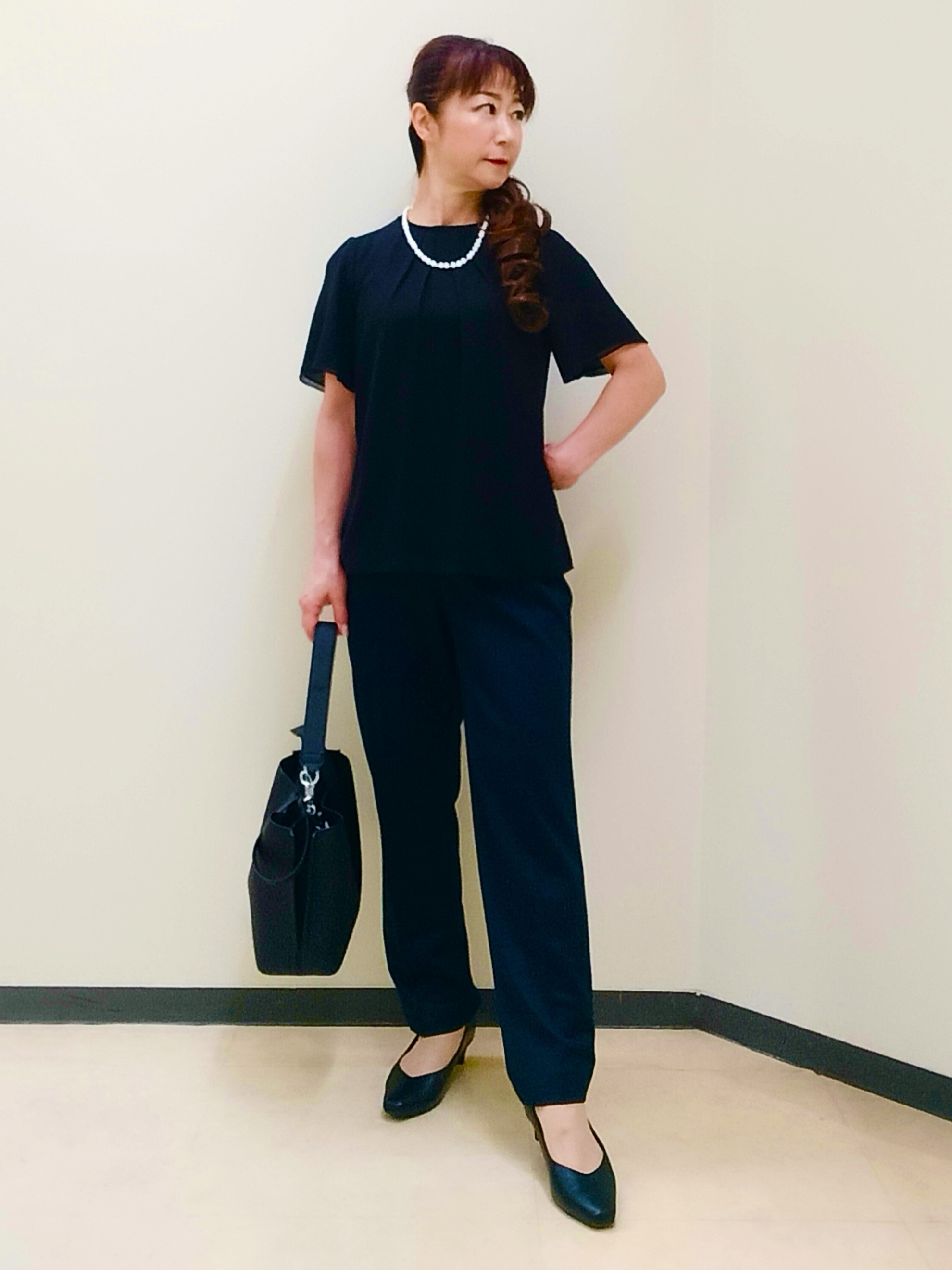 花さんの「Reflect｜【SS-4Lサイズ／UVカット／接触冷感】匠ジャケット／ベーシックテーラード」を使ったコーディネート