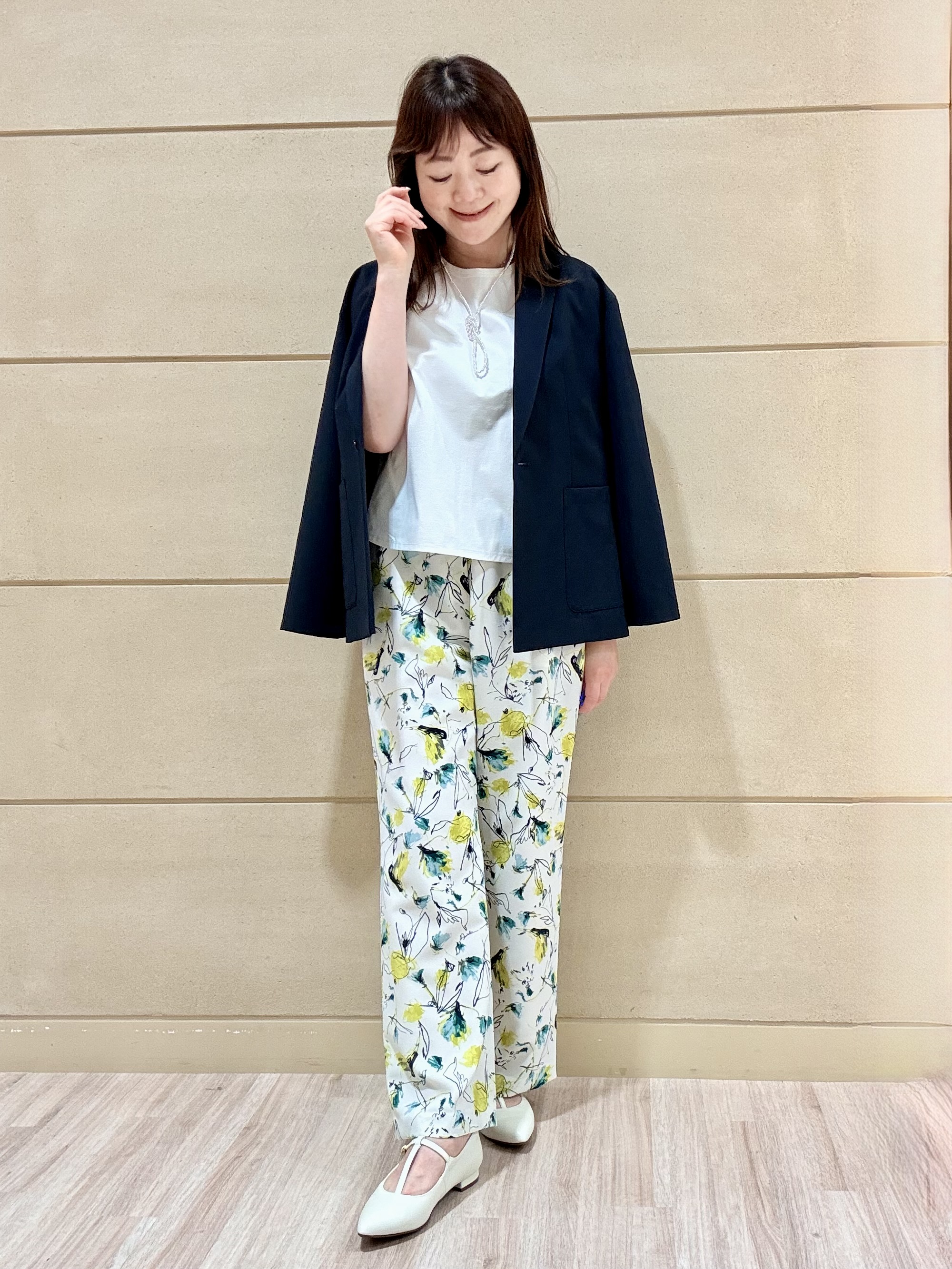 Marさんの「Reflect｜【SS-4Lサイズ／接触冷感／シワになりにくい】リラクシーテーラードジャケット」を使ったコーディネート