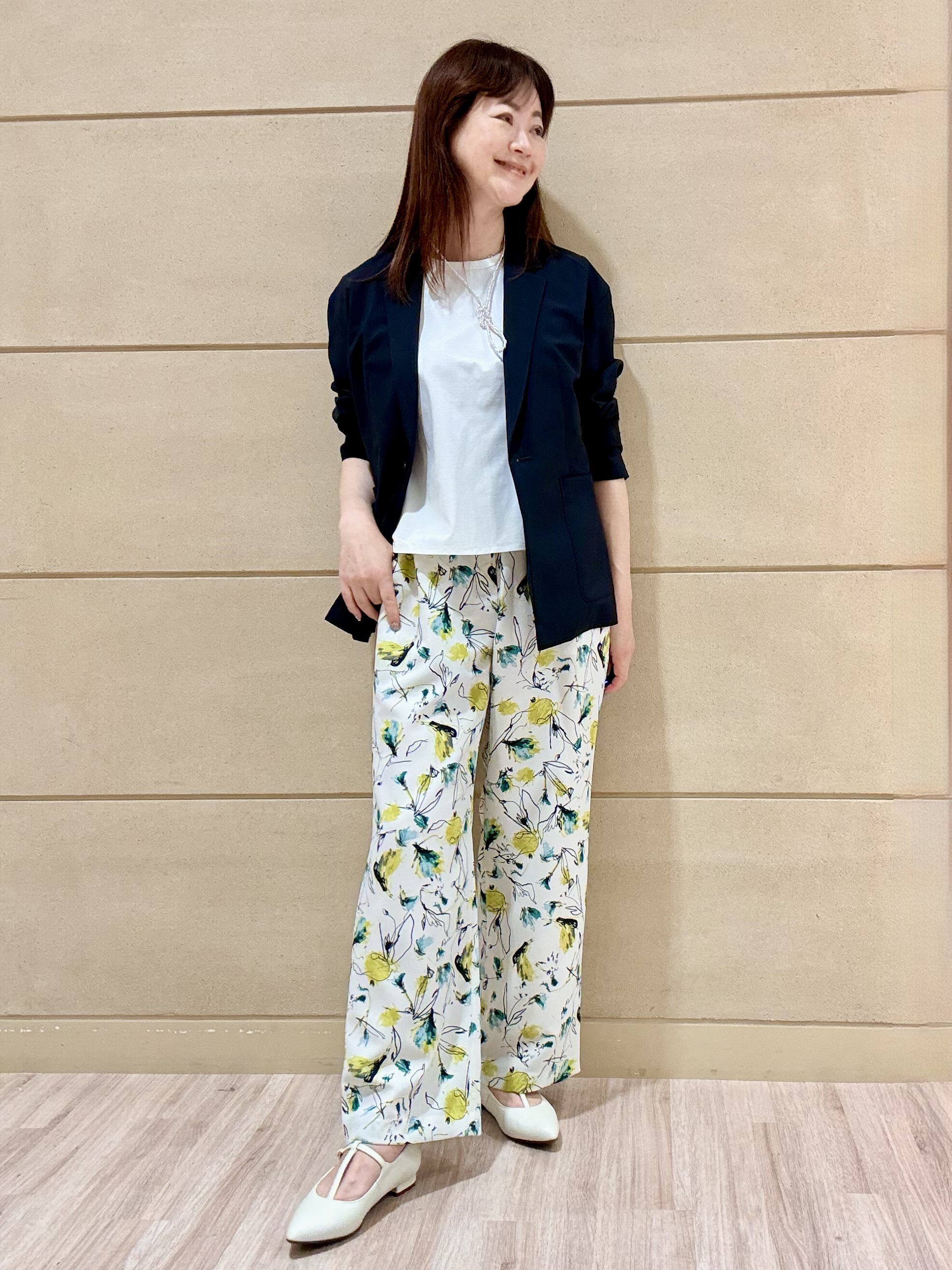 Marさんの「Reflect｜【SS-4Lサイズ／接触冷感／シワになりにくい】リラクシーテーラードジャケット」を使ったコーディネート