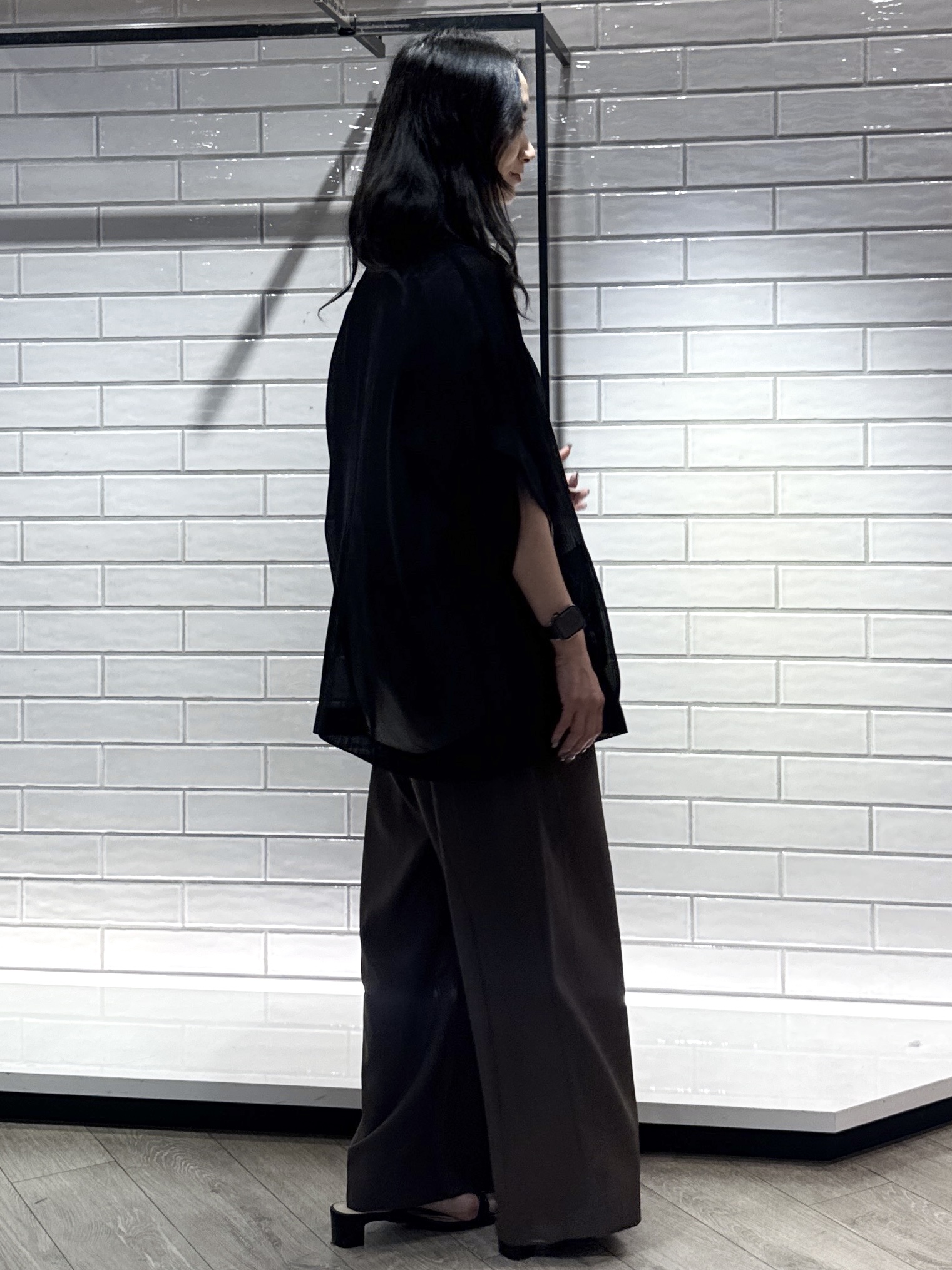 yuicciさんの「OPAQUE.CLIP｜メッシュテーラードジャケット【洗濯機OK】」を使ったコーディネート