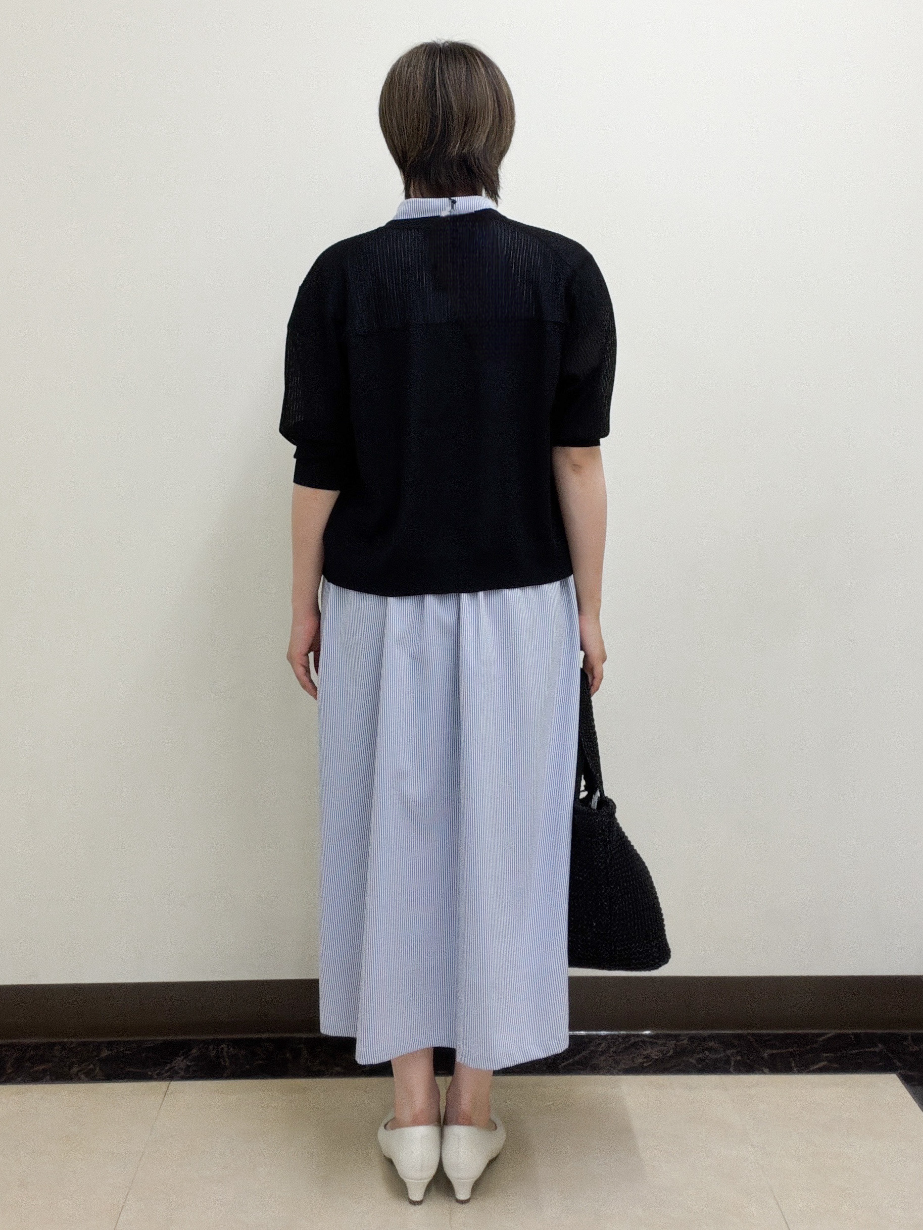 zumaさんの「Reflect｜Vネックニットカーディガン」を使ったコーディネート