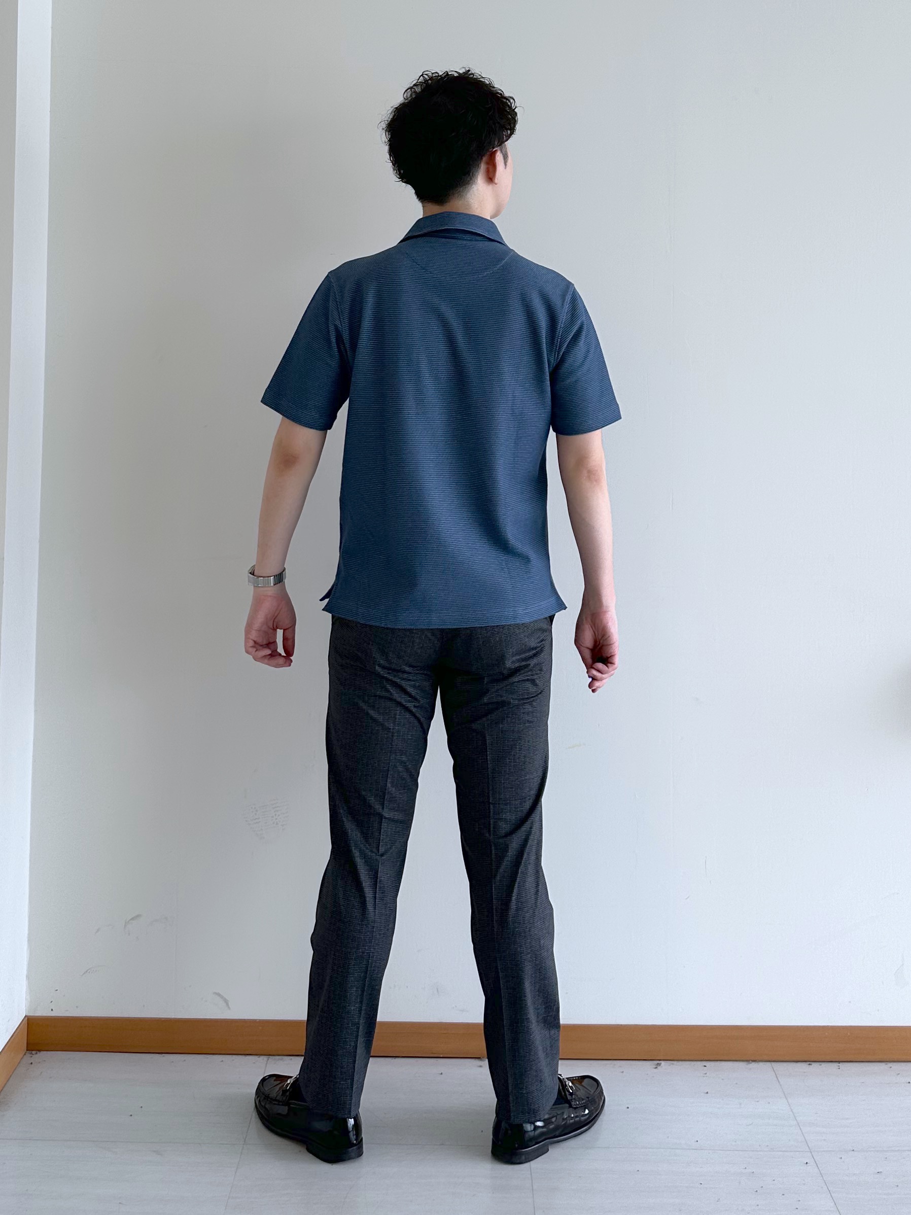 イッシーさんの「TAKEO KIKUCHI｜【抗菌防臭】ステイフレッシュ ポロシャツ」を使ったコーディネート