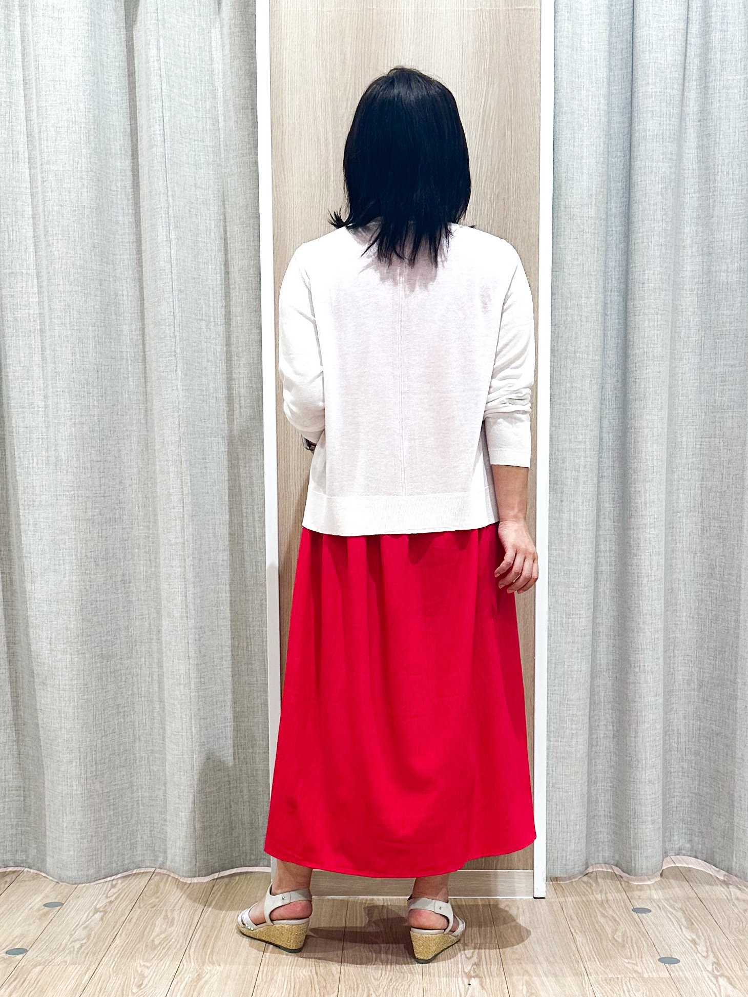 naoさんの「grove｜高評価！【接触冷感／UVカットetc】ベーシックショートカーディガン」を使ったコーディネート