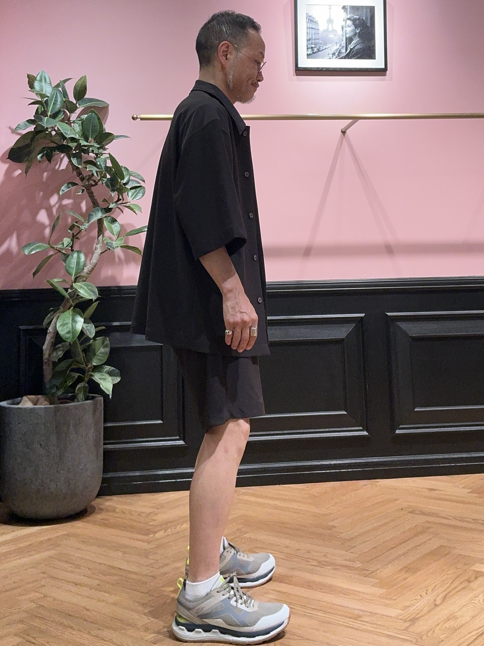 torigoeさんの「DRESSTERIOR｜【接触冷感/UVカット/ウォッシャブル/Safari5月号掲載】AIRTOOL ハーフスリーブシャツ」を使ったコーディネート