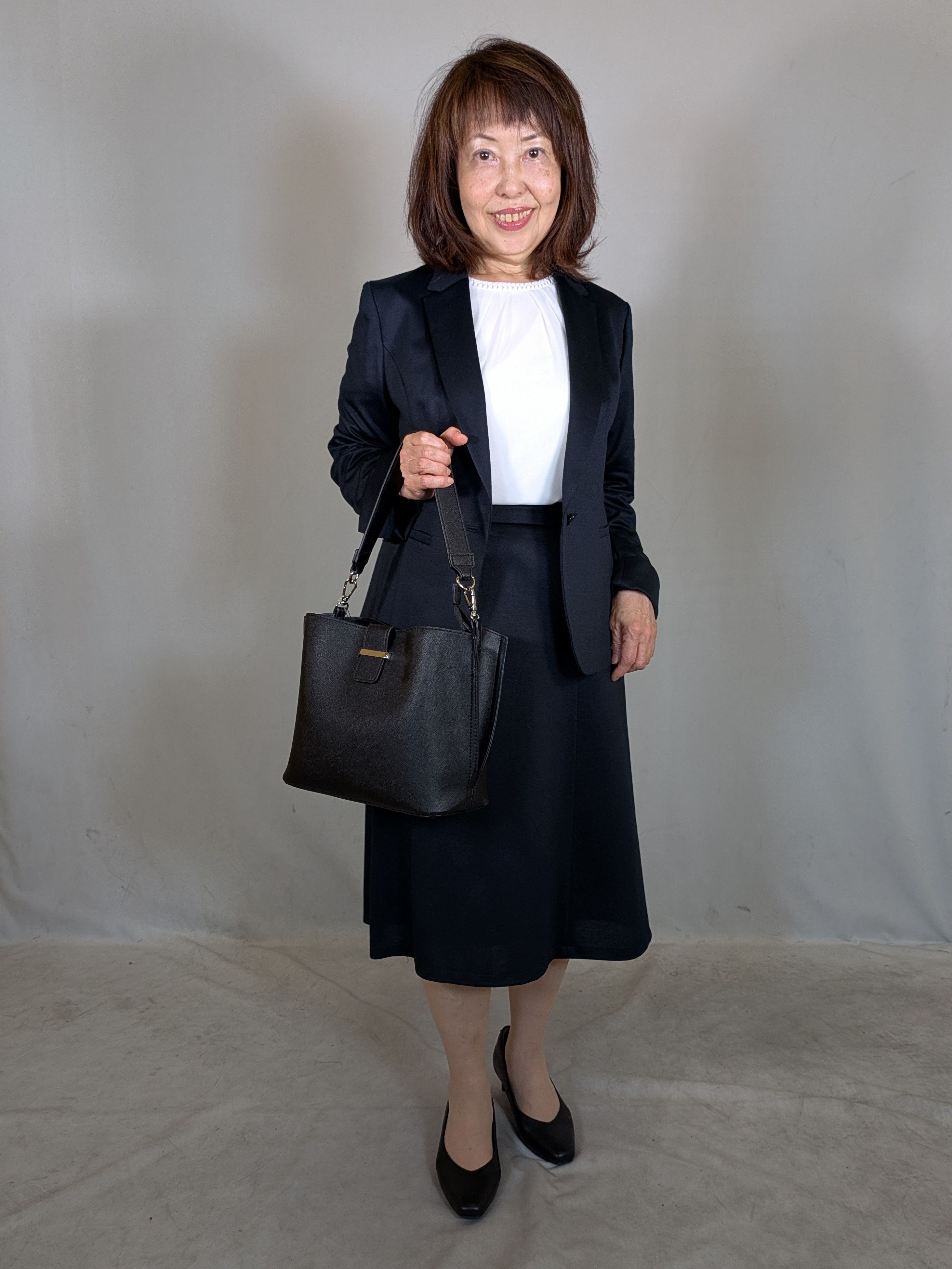 k.kazunoさんの「Reflect｜【S-4Lサイズ/UVカット／接触冷感】シフォンジャージブラウス」を使ったコーディネート